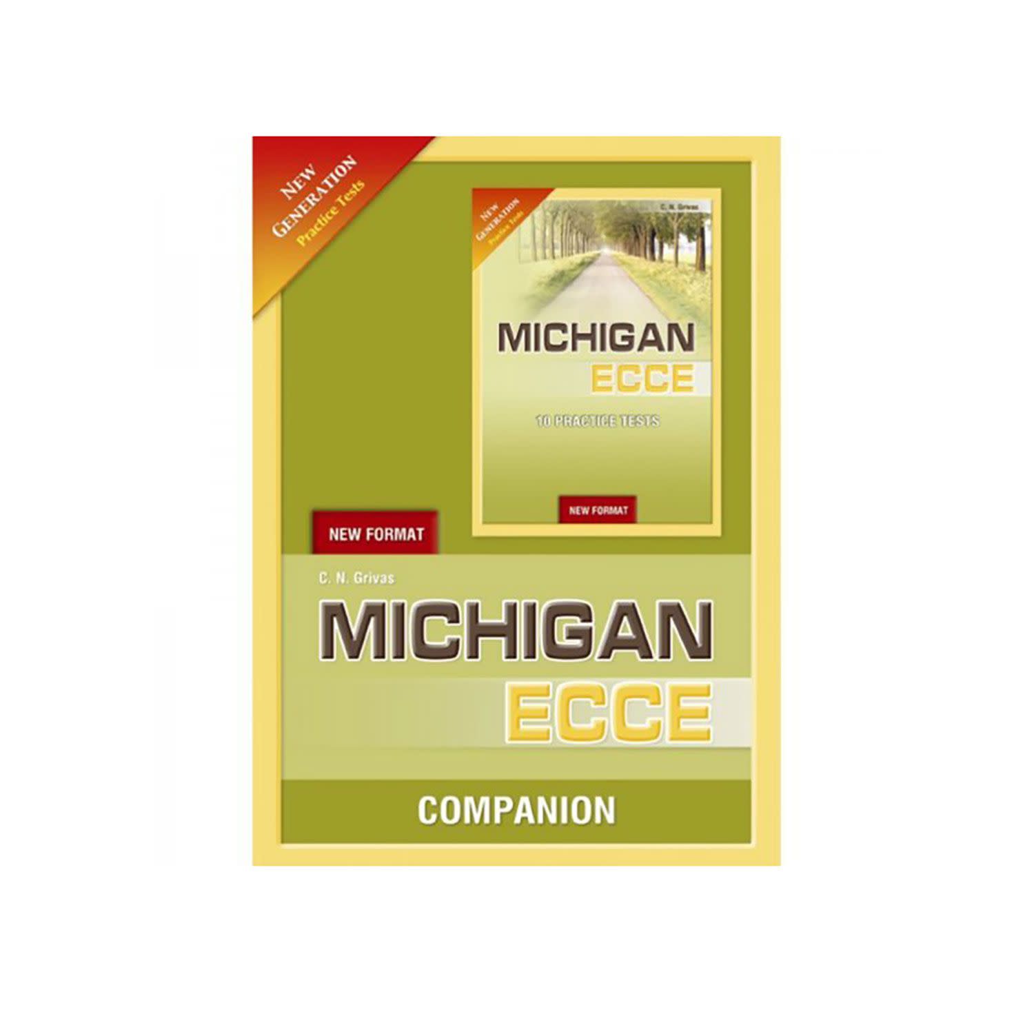 Κάνε κλικ για να δεις την εικόνα 1 του New Format Ecce 10 Practice Tests Companion (New Generation) 2020