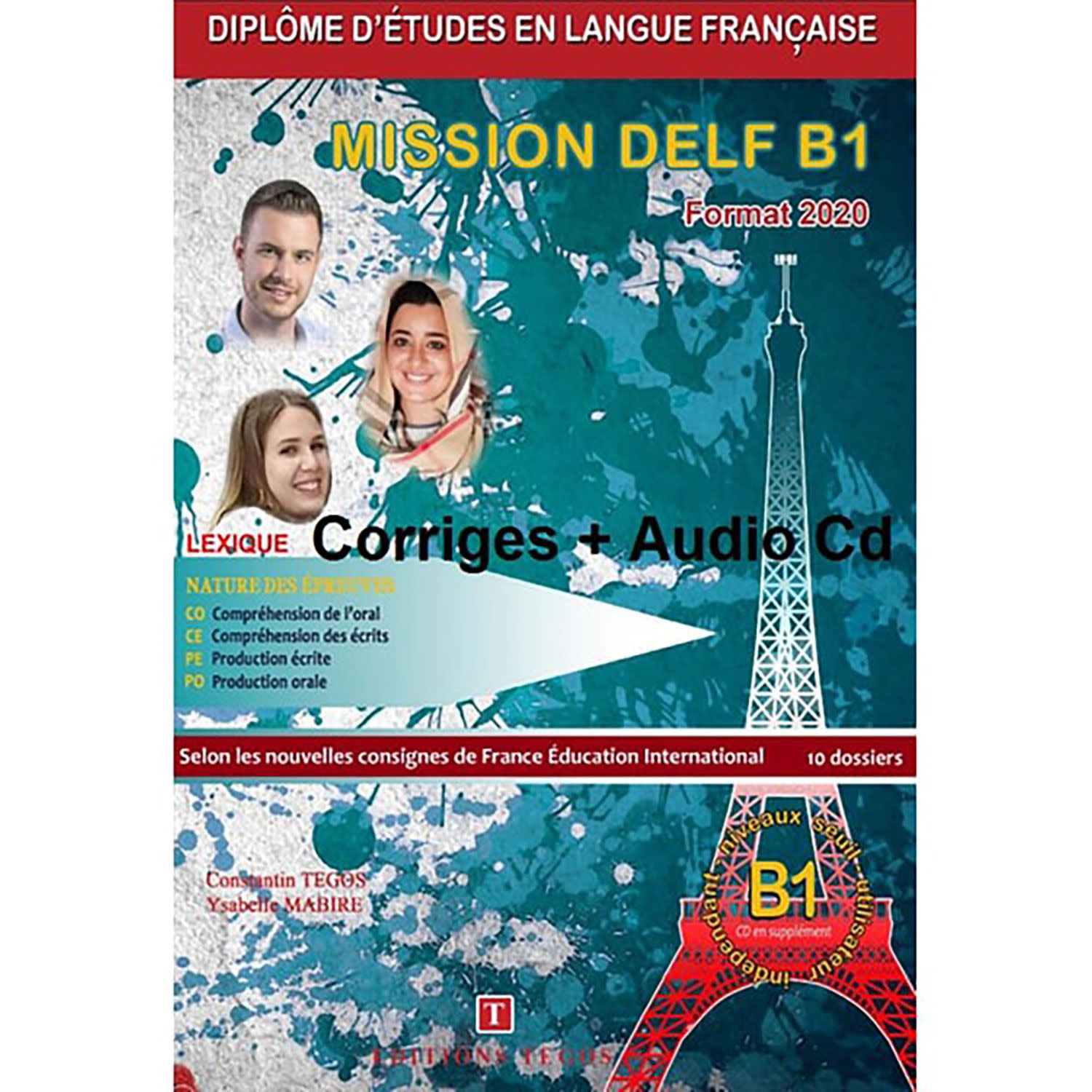 Εικόνα 1 του Mission Delf B1 Pack (+Corriges+Cd) 2020