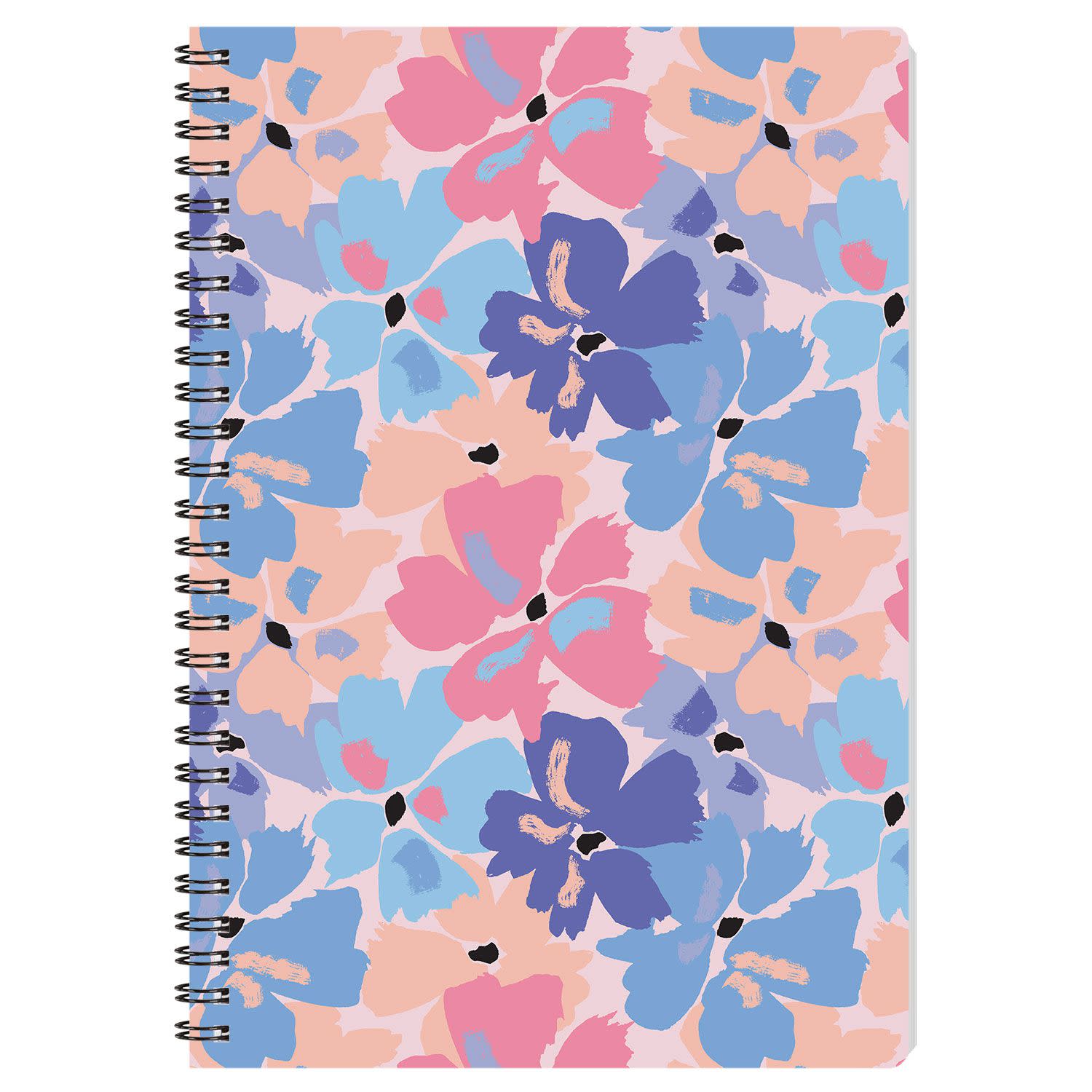 Εικόνα 1 του Sentio Τετράδιο Σπιράλ 17x25 Flowers 80 φύλλα