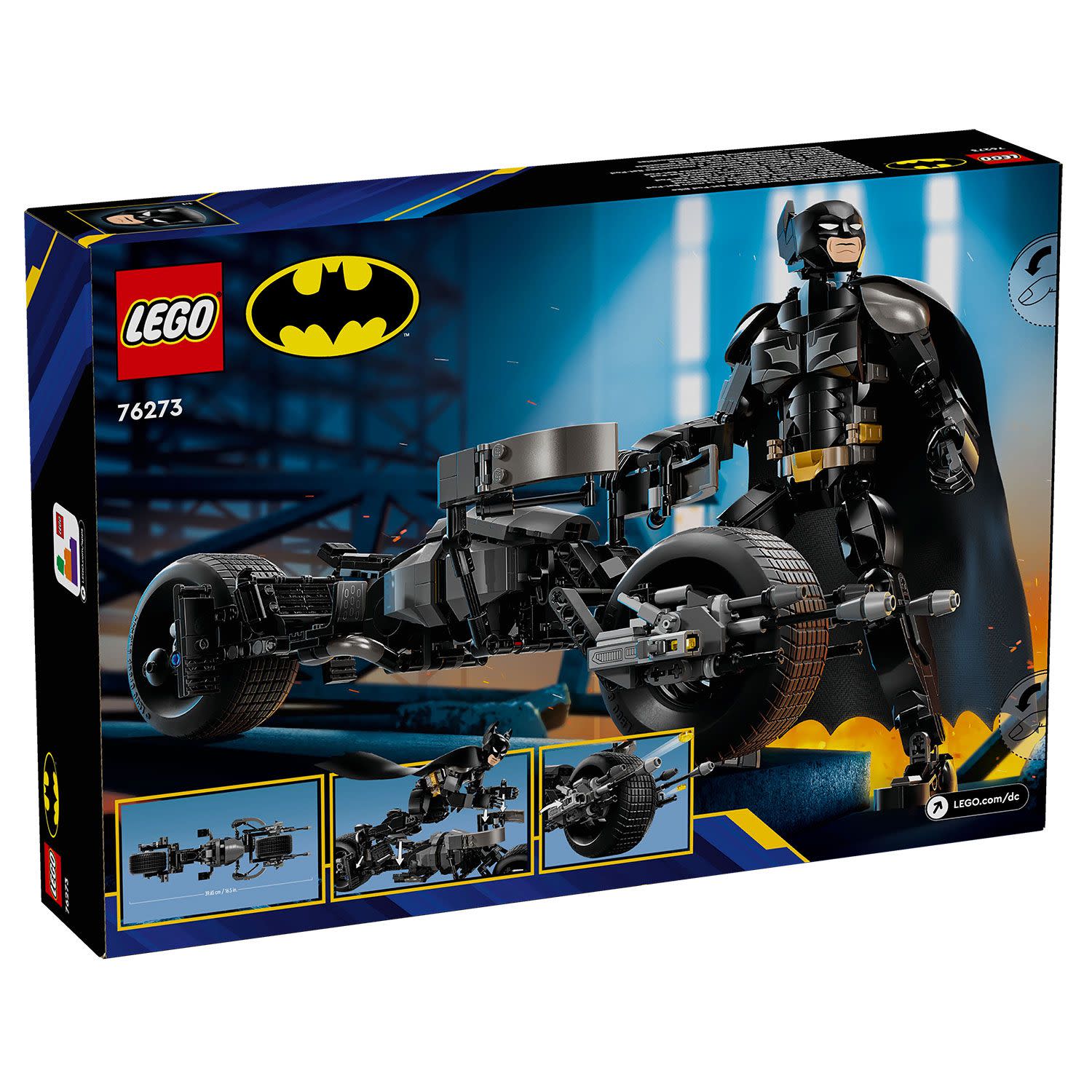 Εικόνα 4 του LEGO 76273 Super Heroes Batman Construction Figure & The Bat-Pod Bike