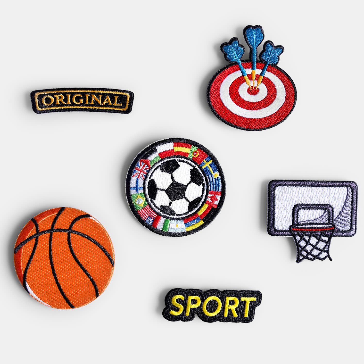 Goomby Σιδερότυπα Patches Sporty Cool 6τεμ.