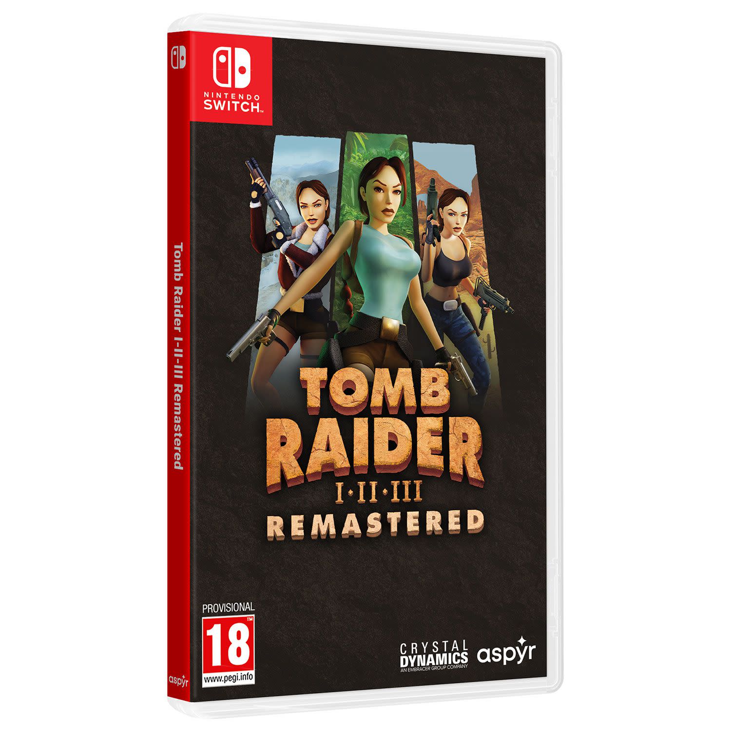 U&I Tomb Raider I-III Remastered Starring Lara Croft Nintendo Switch