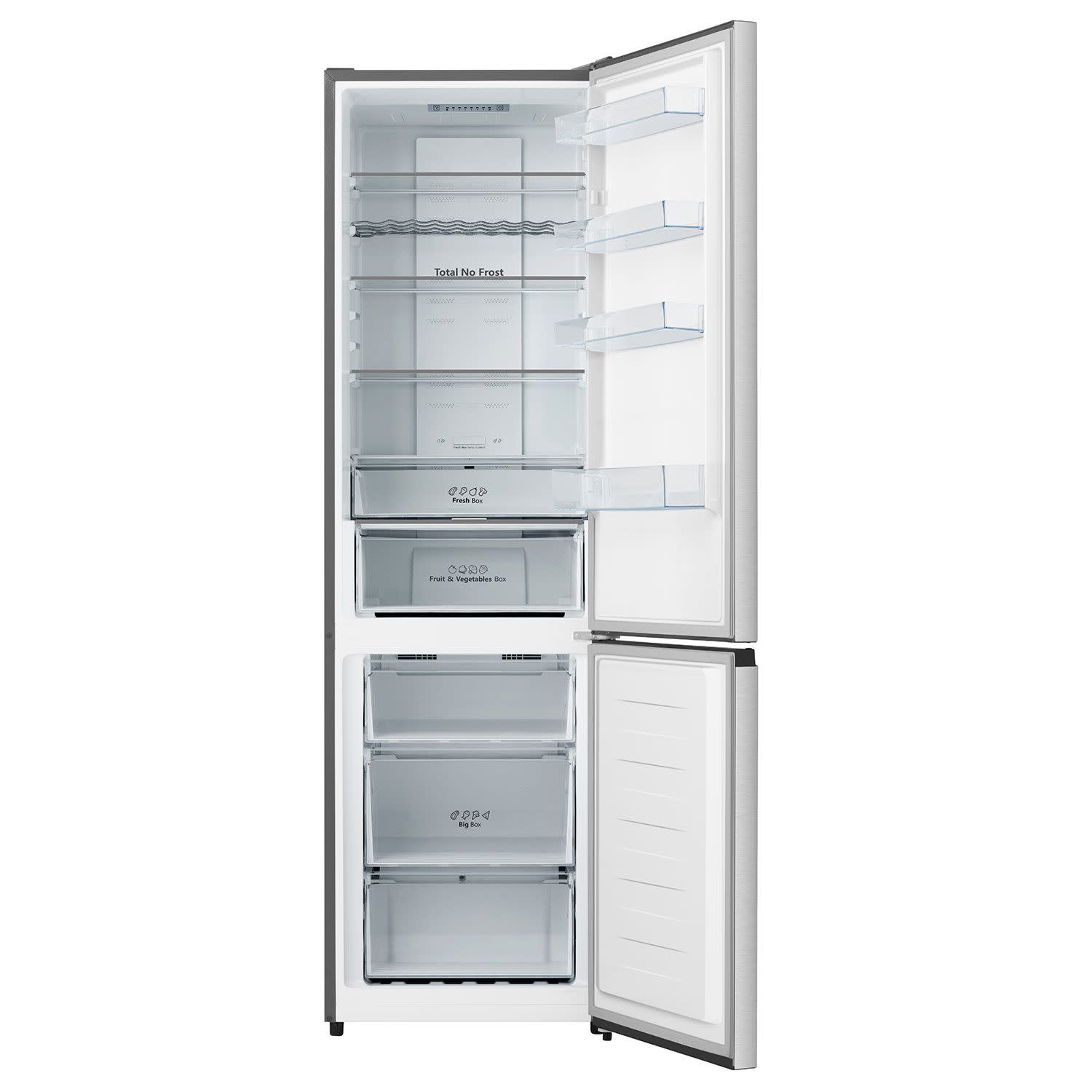 Κάνε κλικ για να δεις την εικόνα 3 του Hisense RB440N4BCE Ψυγειοκαταψύκτης Inox