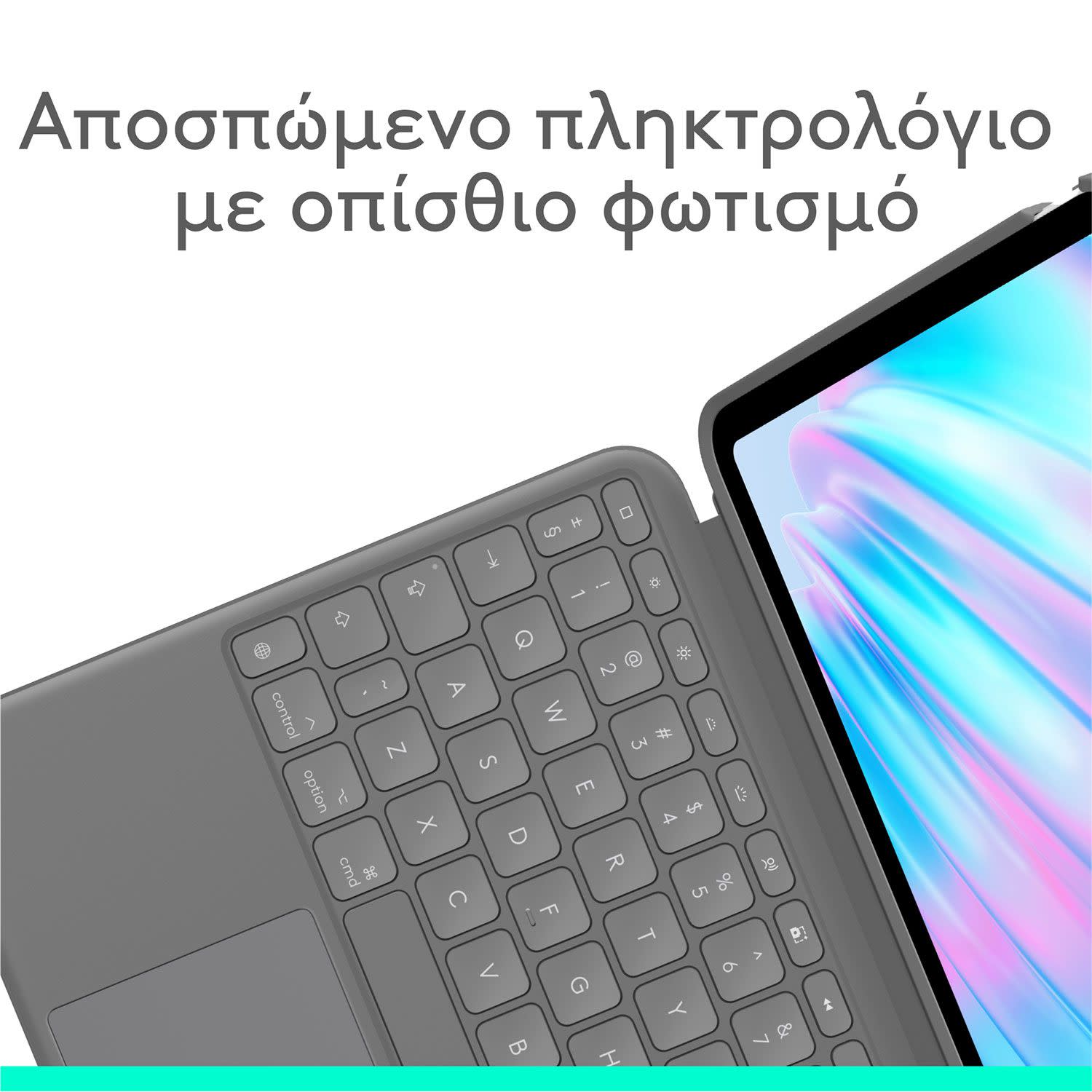 Κάνε κλικ για να δεις την εικόνα 6 του Logitech Combo Touch iPad Air 13 Oxforf Grey