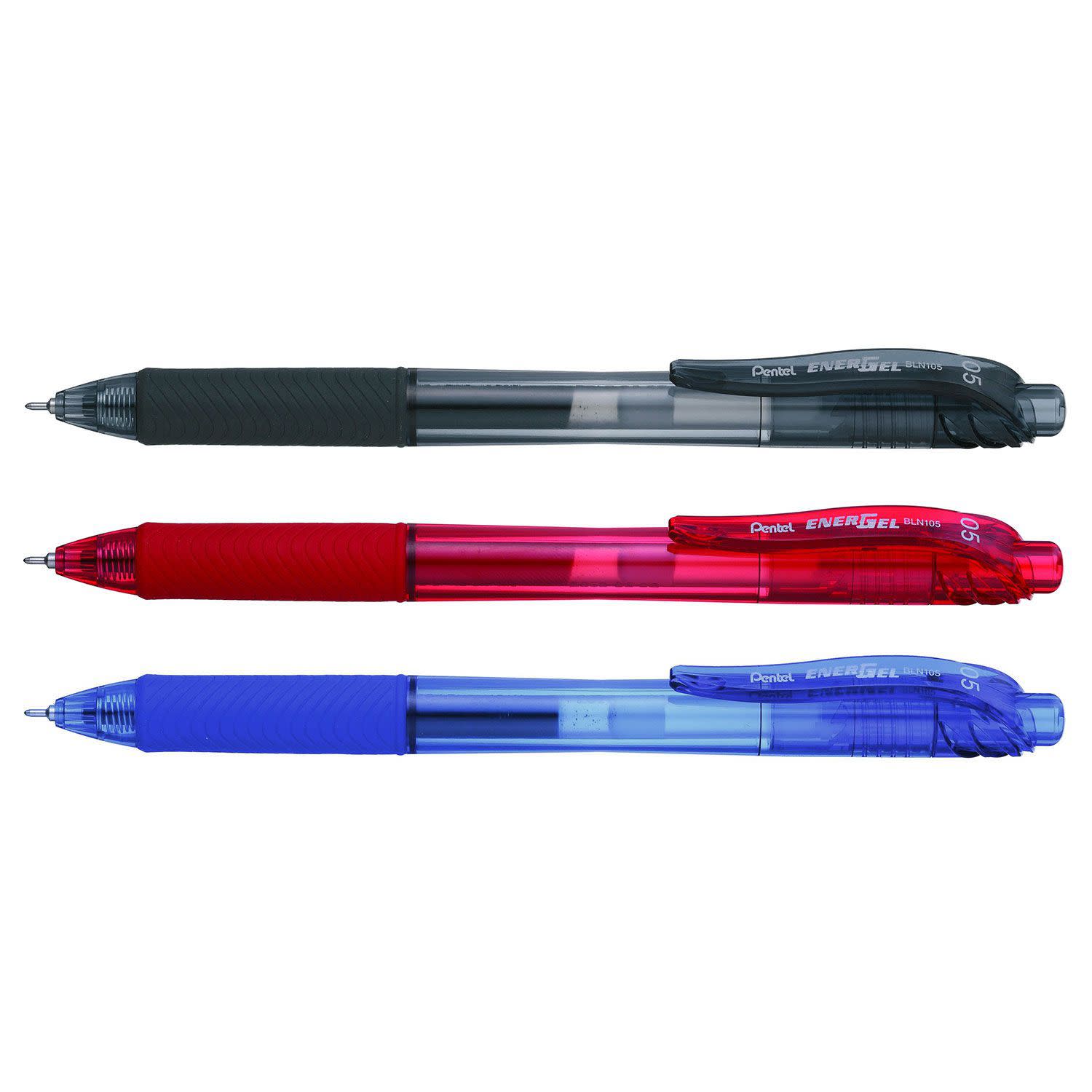 Pentel Στυλό Gel Energel X Με Λάστιχο & Κλιπ & Πάχος Μύτης 0.5mm