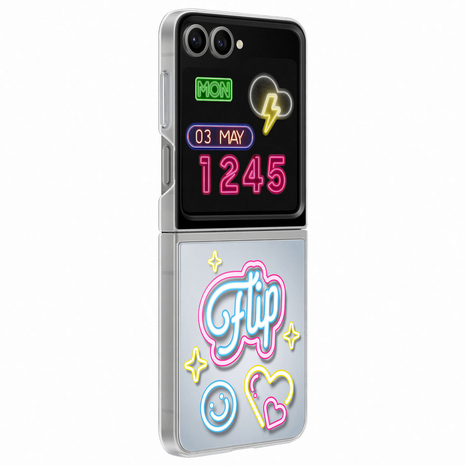 Εικόνα 2 του Samsung Θήκη Back Cover για Samsung Galaxy Z Flip 6 Flipsuit, Διάφανη