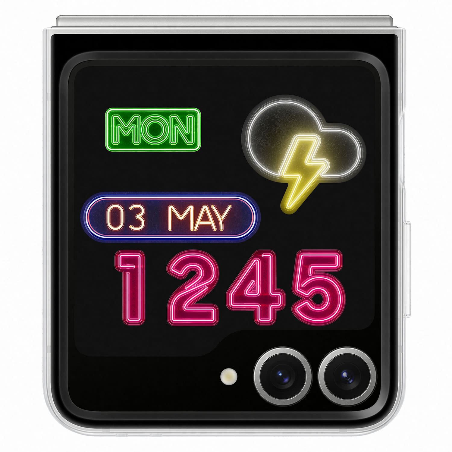 Εικόνα 4 του Samsung Θήκη Back Cover για Samsung Galaxy Z Flip 6 Flipsuit, Διάφανη