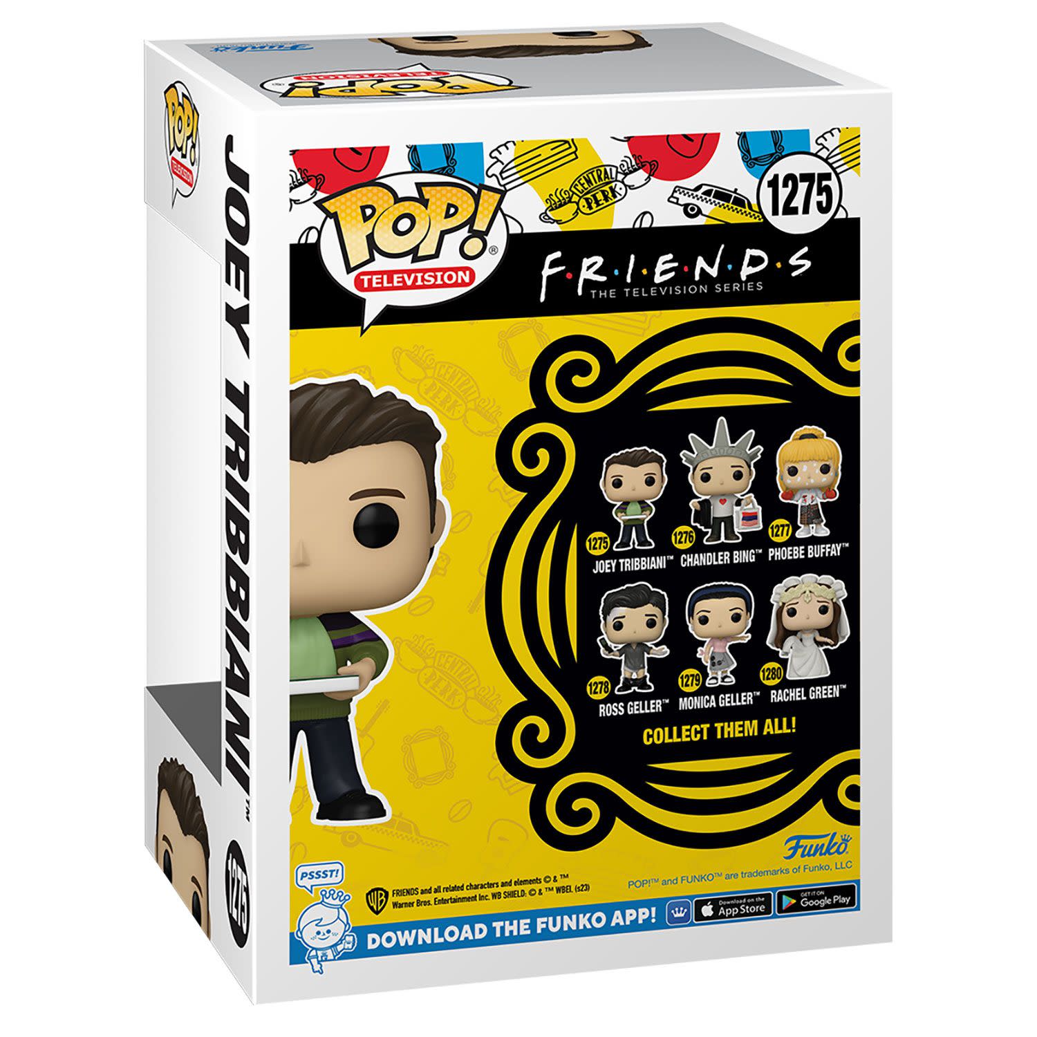 Εικόνα 3 του Φιγούρα Funko Pop! Television: Friends - Joey Tribbiani (with Pizza) #1275