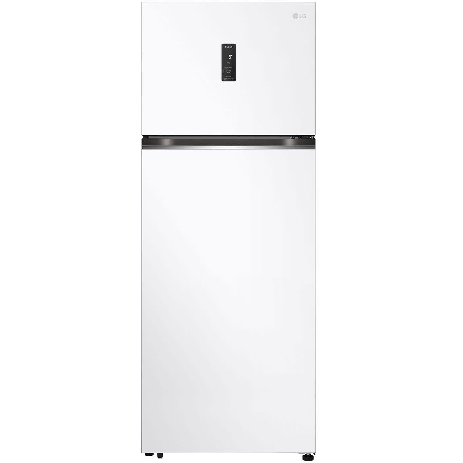 LG GTBV44SWBKD Δίπορτο Ψυγείο Λευκό