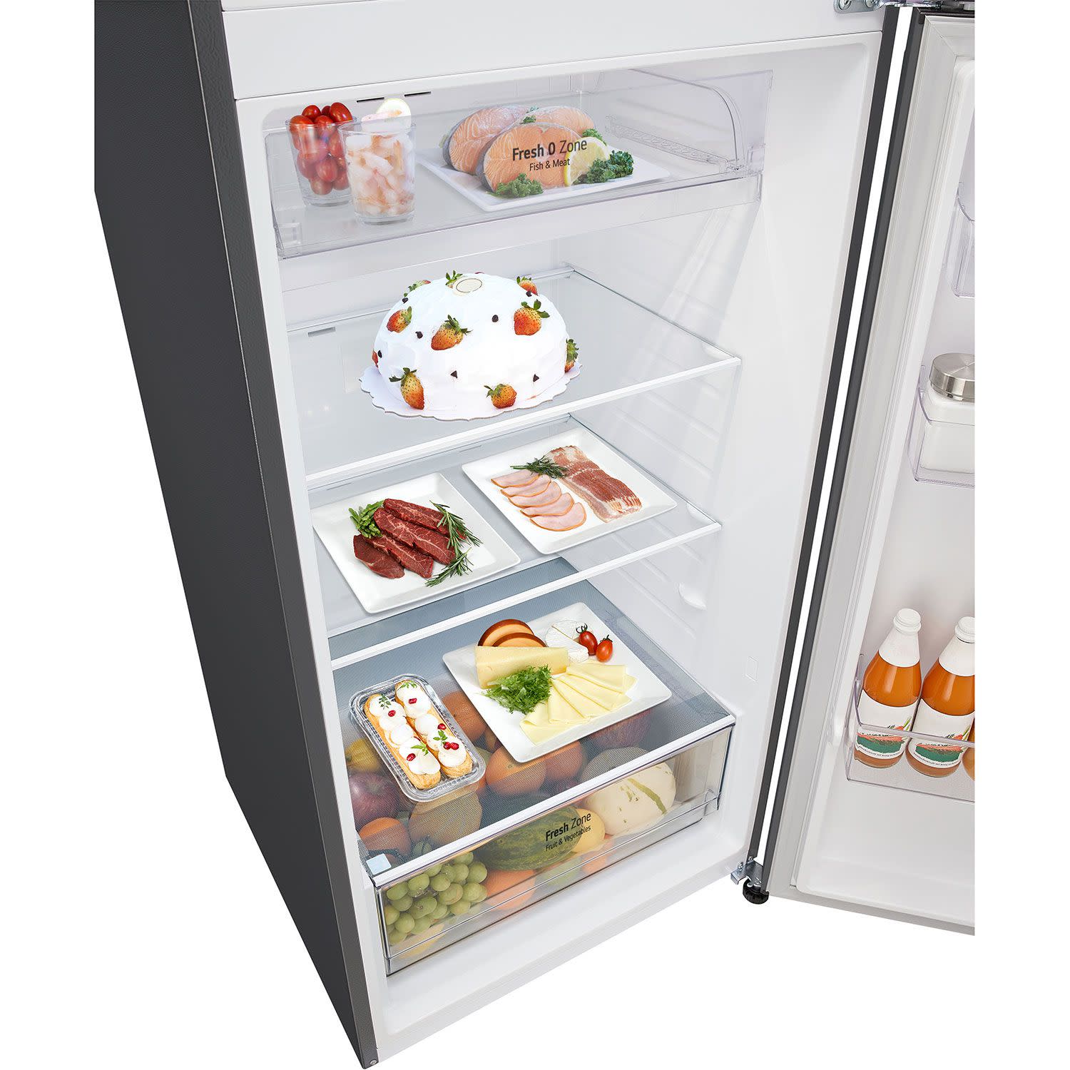 Εικόνα 9 του LG GTBV44PYFKD Δίπορτο Ψυγείο Ασημί