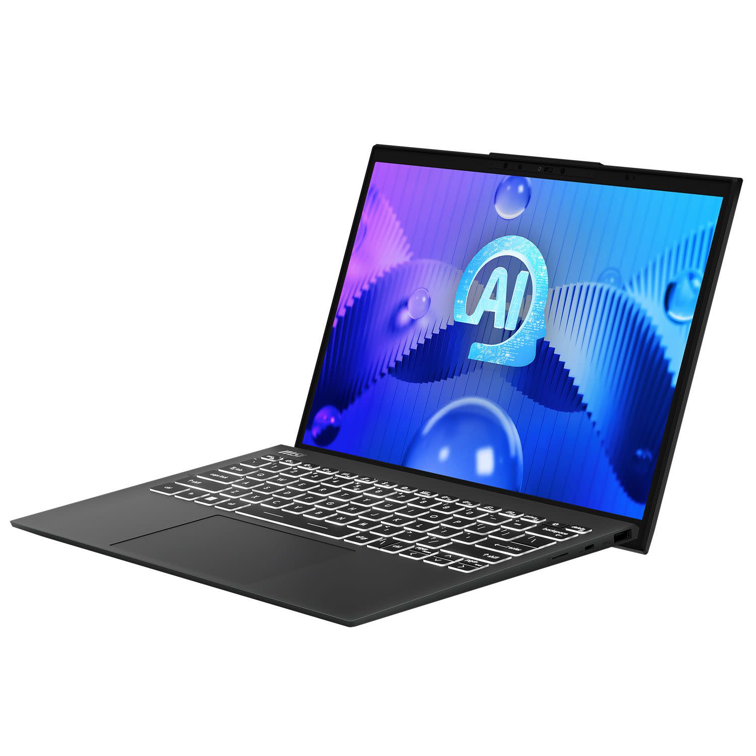 Εικόνα 3 του MSI Prestige 13 AI Evo A1MG-096GR Laptop 13.3" OLED (Core Ultra 7 155H/32 GB/1 TB/Iris Xe Graphics/Windows 11 Pro)