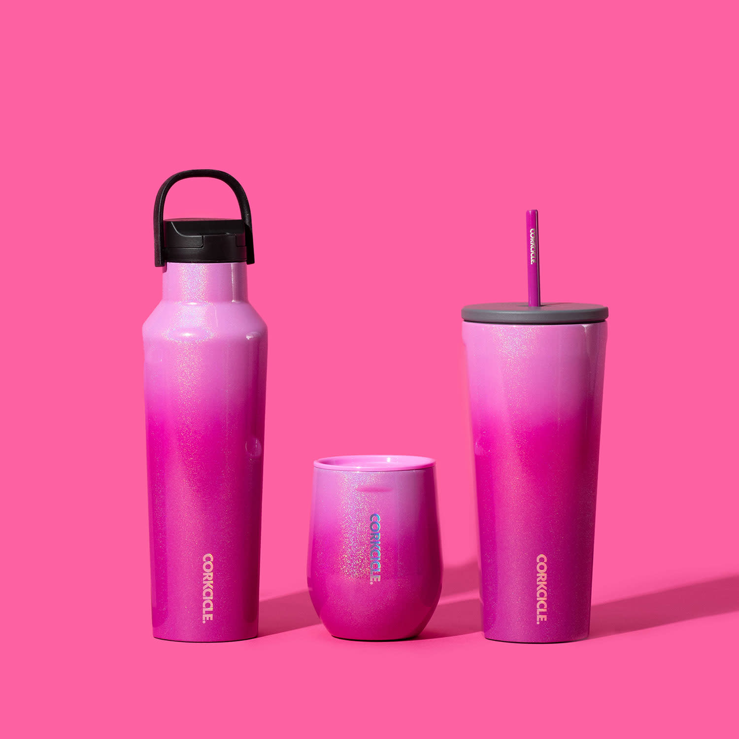 Εικόνα 3 του Corkcicle Cold Cup With Straw 710ml Ombre Unicorn Kiss