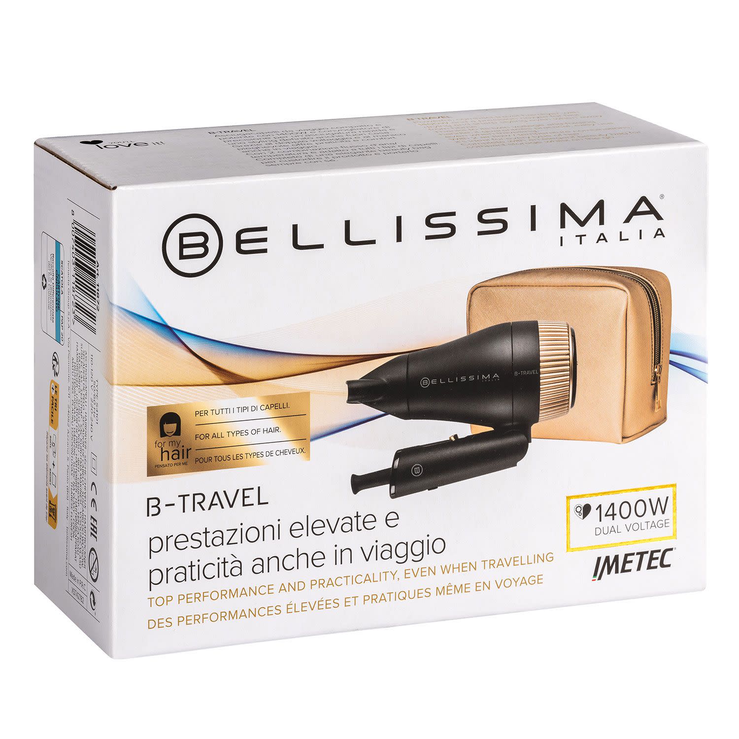 Εικόνα 6 του Bellissima B-Travel Σεσουάρ 7ΙΜΕ11872 1.400 W