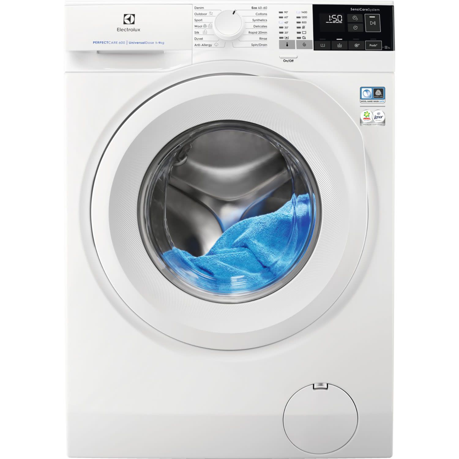 Εικόνα 1 του Electrolux EW6F449PWE Πλυντήριο Ρούχων 9,00 kg