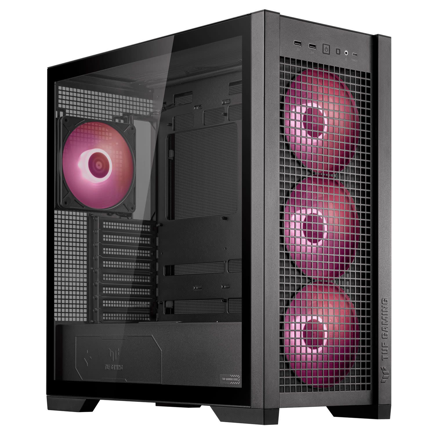 Εικόνα 1 του Asus Case TUF Gaming GT302 TG ARGB Black
