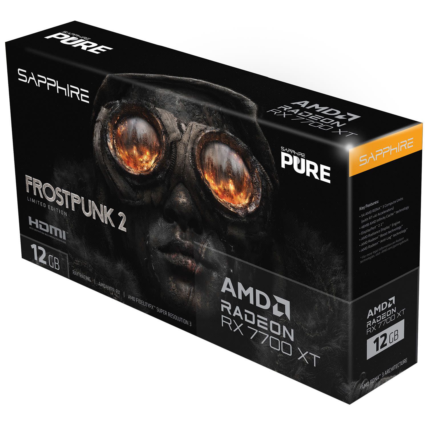 Εικόνα 9 του Sapphire VGA Radeon RX 7700 XT Pure Frostpunk 2 12 GB
