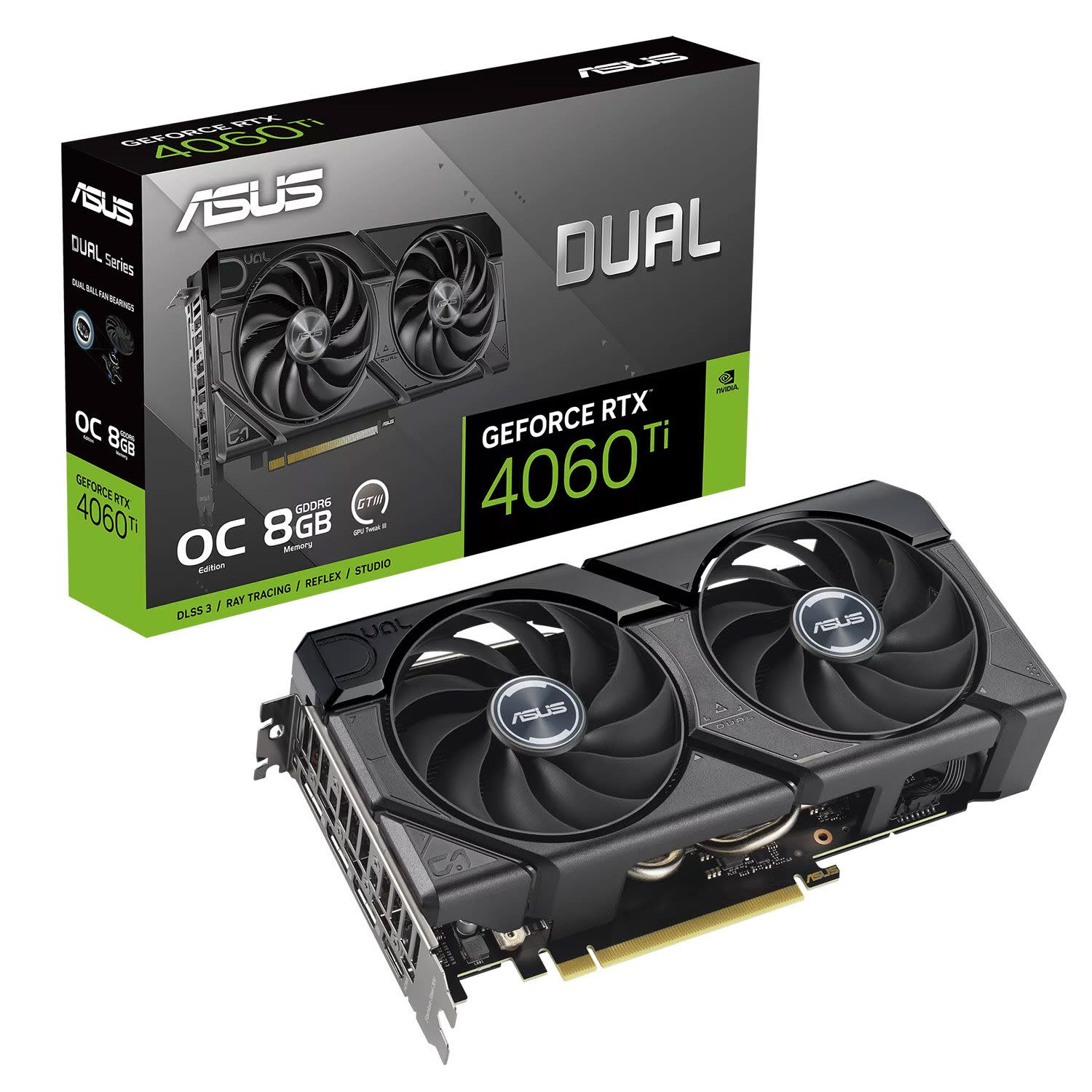 Asus VGA GeForce RTX 4060 Ti DUAL EVO OC 8 GB