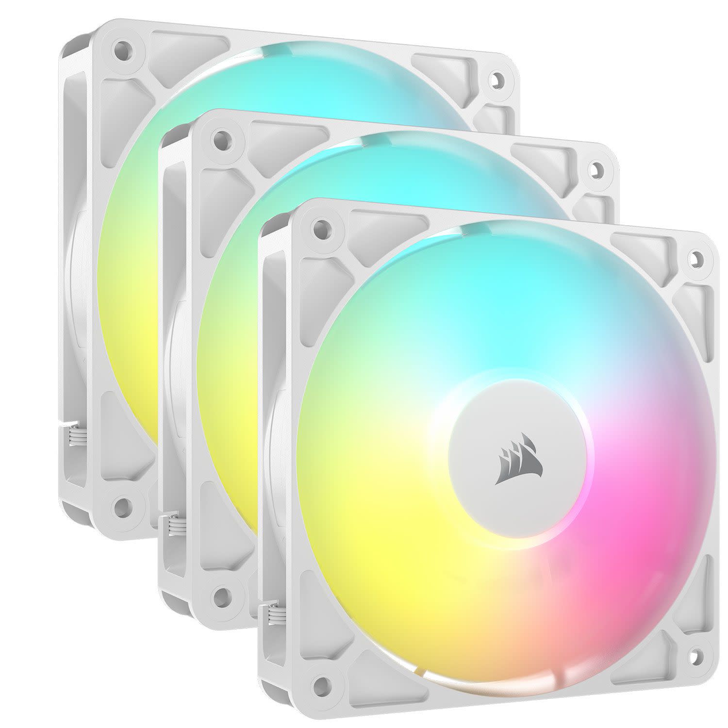 Corsair Fan RS120 ARGB Triple Pack White
