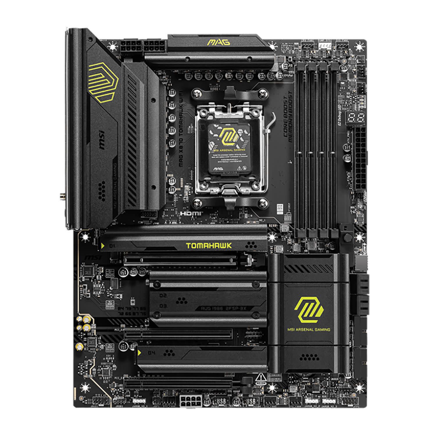 MSI Motherboard X870 MAG TOMAHAWK WIFI (X870/AM5/DDR5)