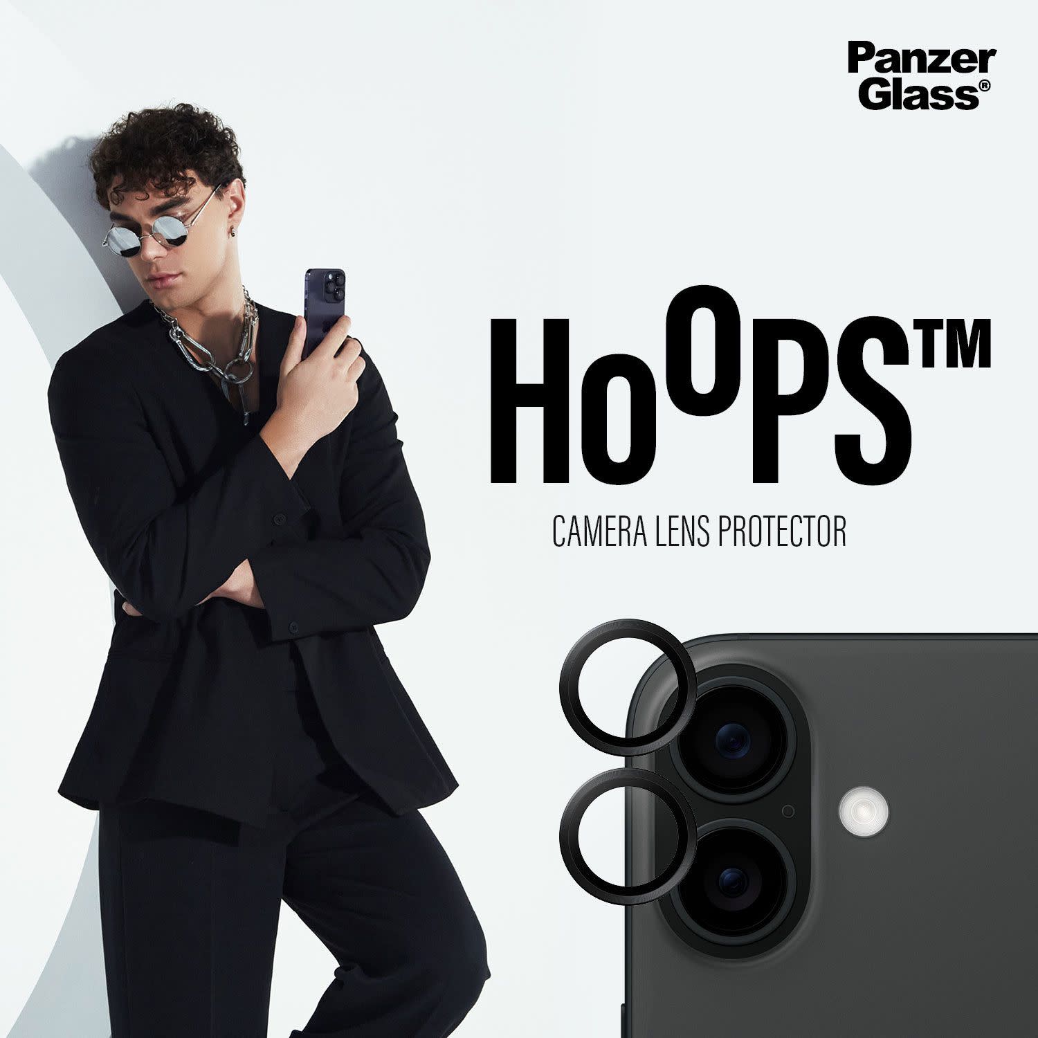 Εικόνα 2 του PanzerGlass Hoops iPhone 16/16 Plus