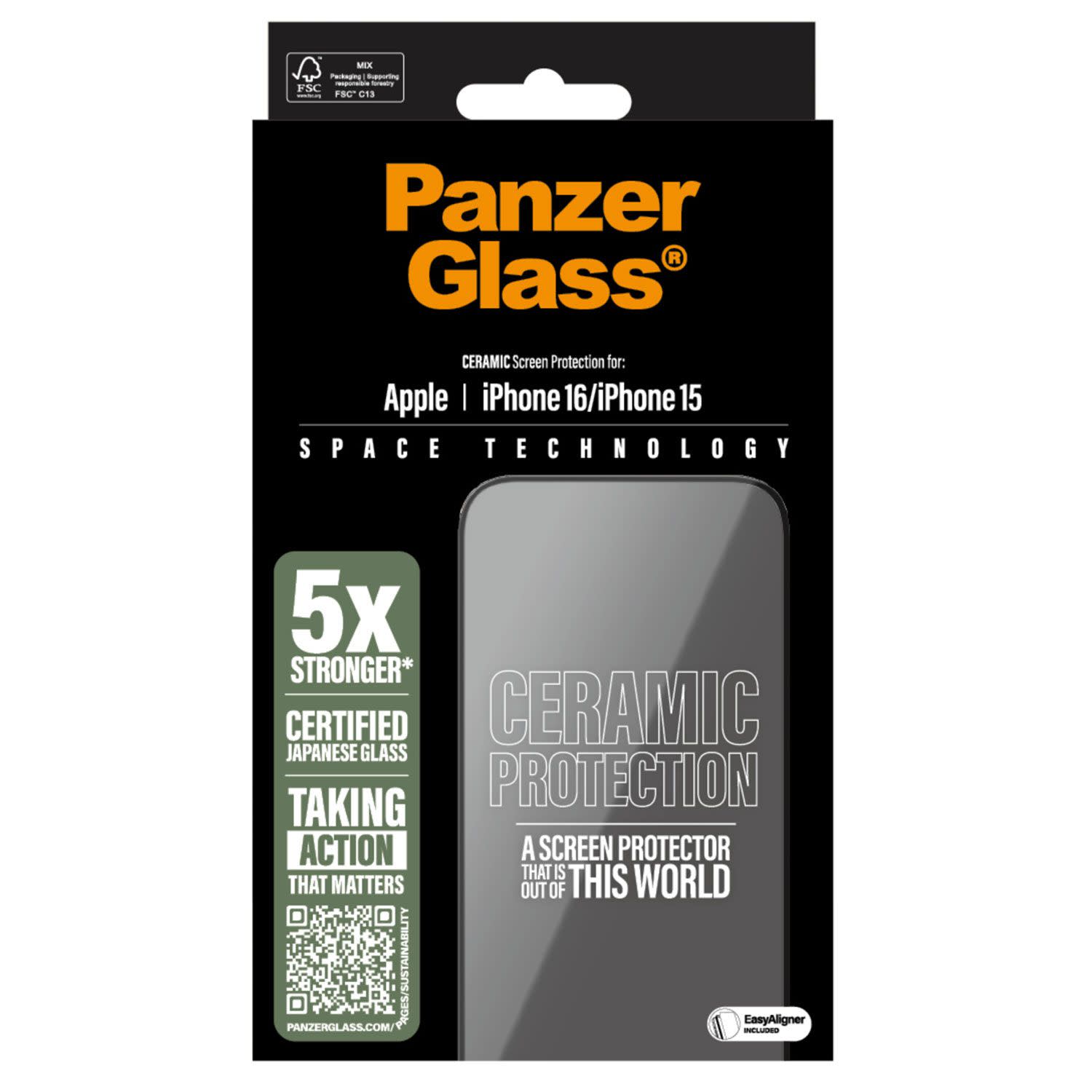 Εικόνα 4 του PanzerGlass Ceramic iPhone 16