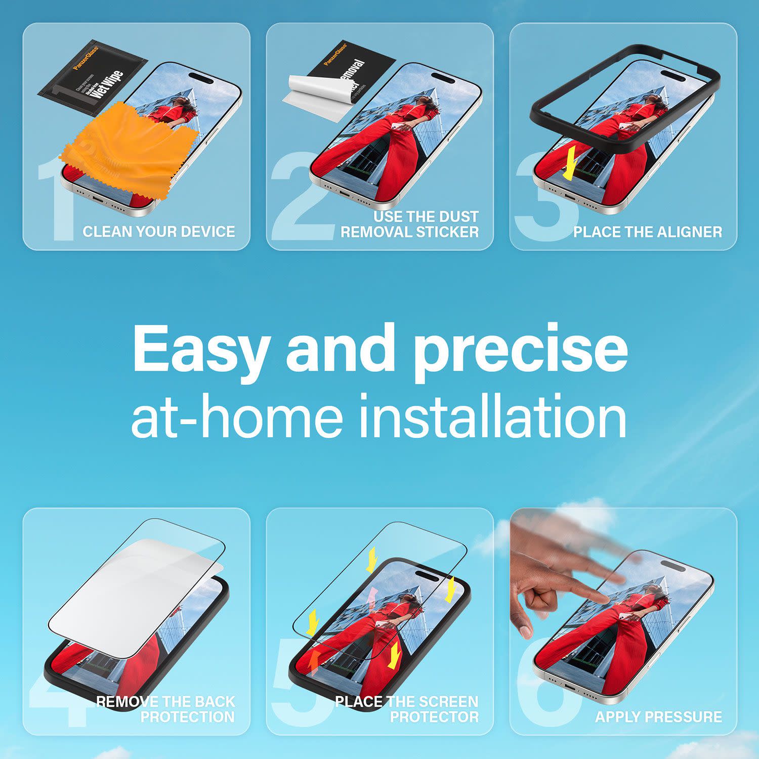 Εικόνα 10 του PanzerGlass Privacy iPhone 16 Plus