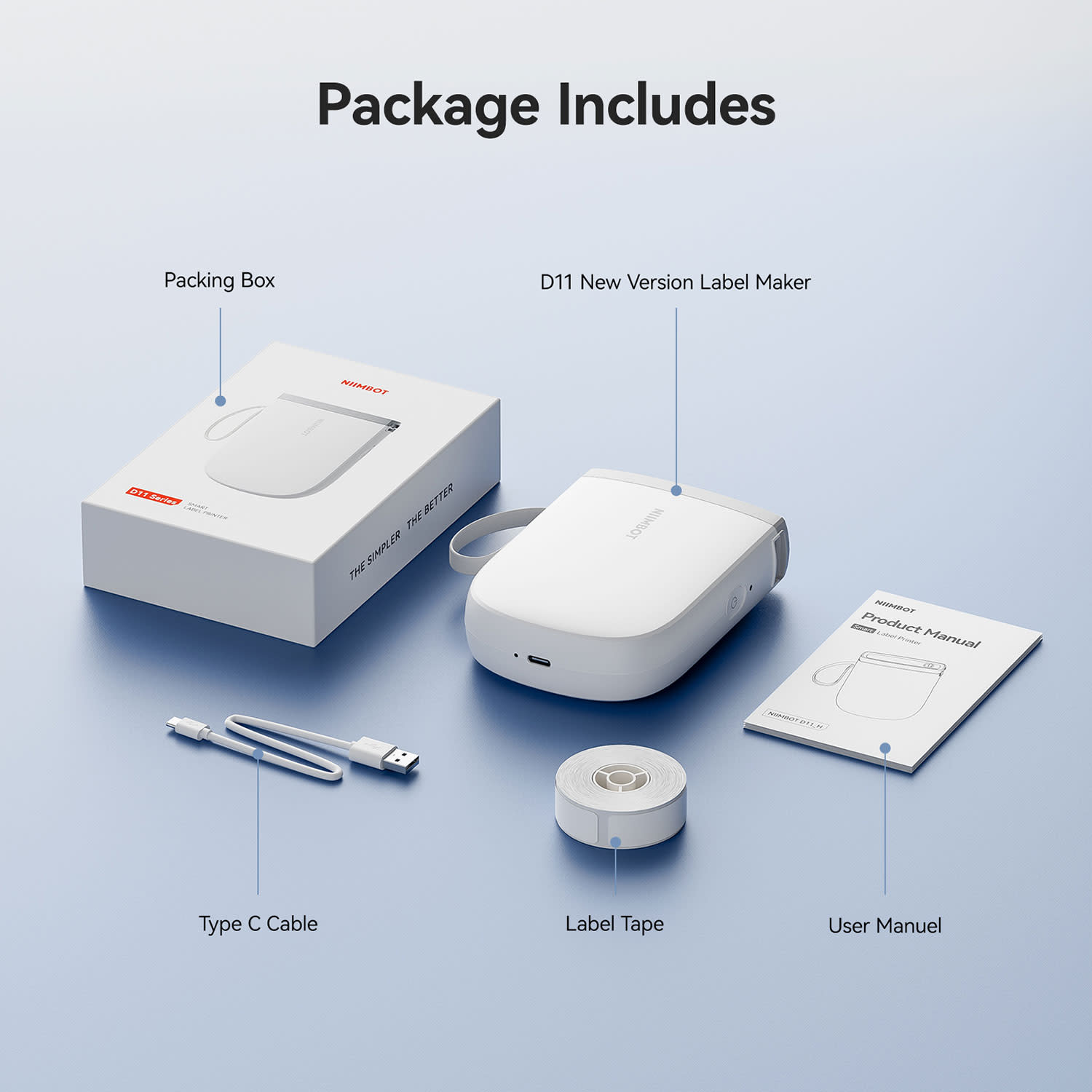 Εικόνα 9 του Niimbot Ετικετογράφος D11_H