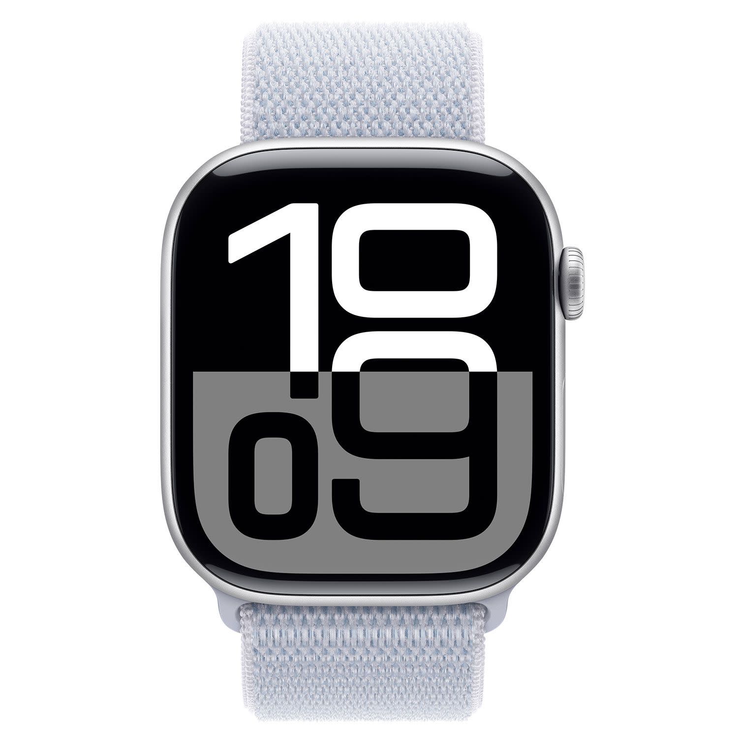 Εικόνα 2 του Apple Watch Series 10 46mm Silver Aluminum Case with Blue Cloud Sport Loop