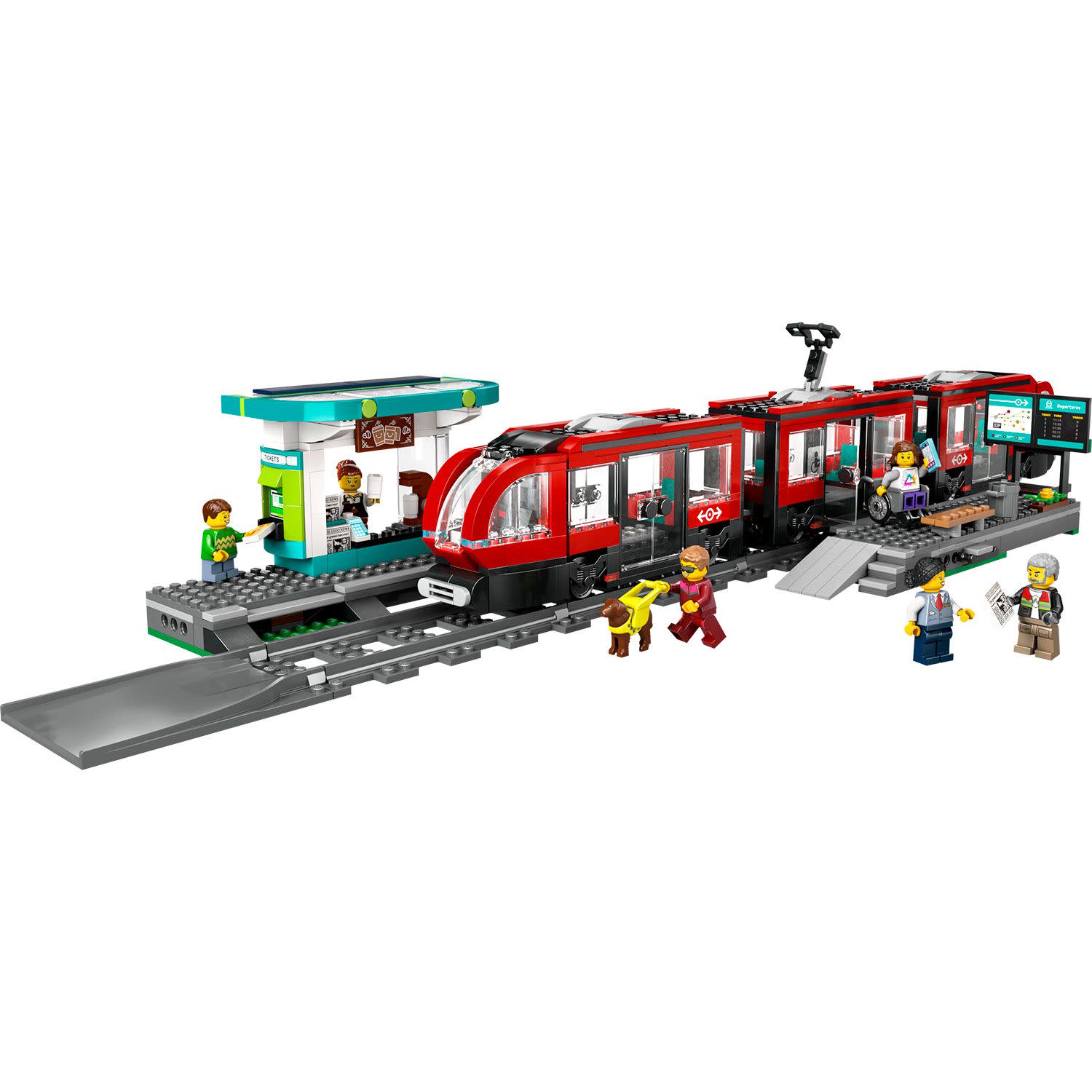 Εικόνα 3 του LEGO Downtown Streetcar&Station 60423