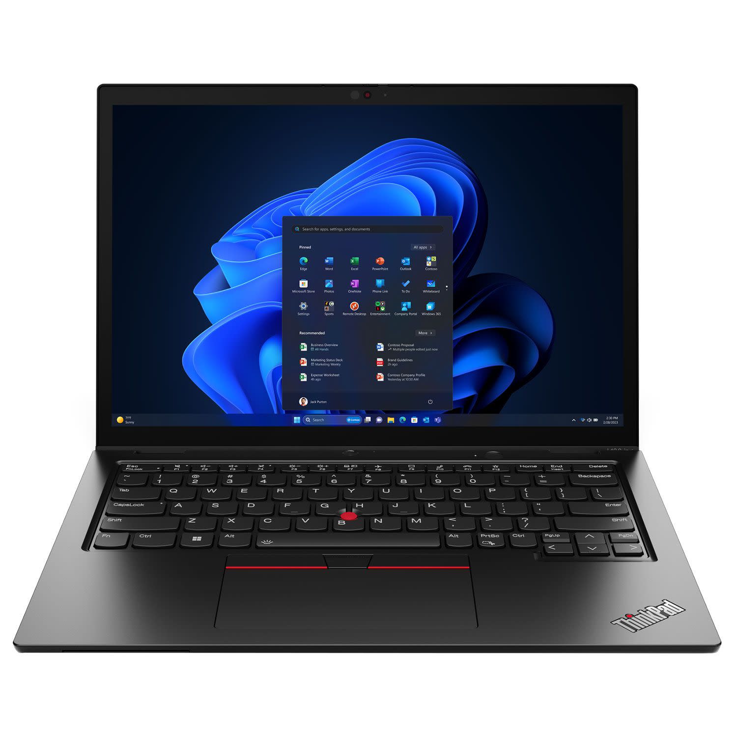 Lenovo ThinkPad L13 2 in 1 Laptop 13.3" WUXGA (Core Ultra 5 125U/16 GB/512 GB/Intel Arc Graphics/Windows 11 Pro)