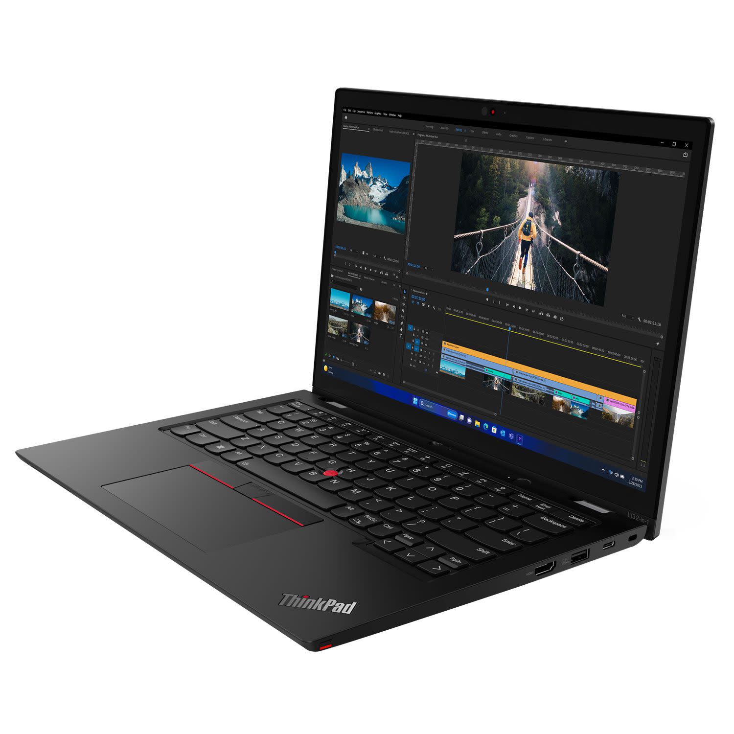 Εικόνα 3 του Lenovo ThinkPad L13 2 in 1 Laptop 13.3" WUXGA (Core Ultra 5 125U/16 GB/512 GB/Intel Arc Graphics/Windows 11 Pro)