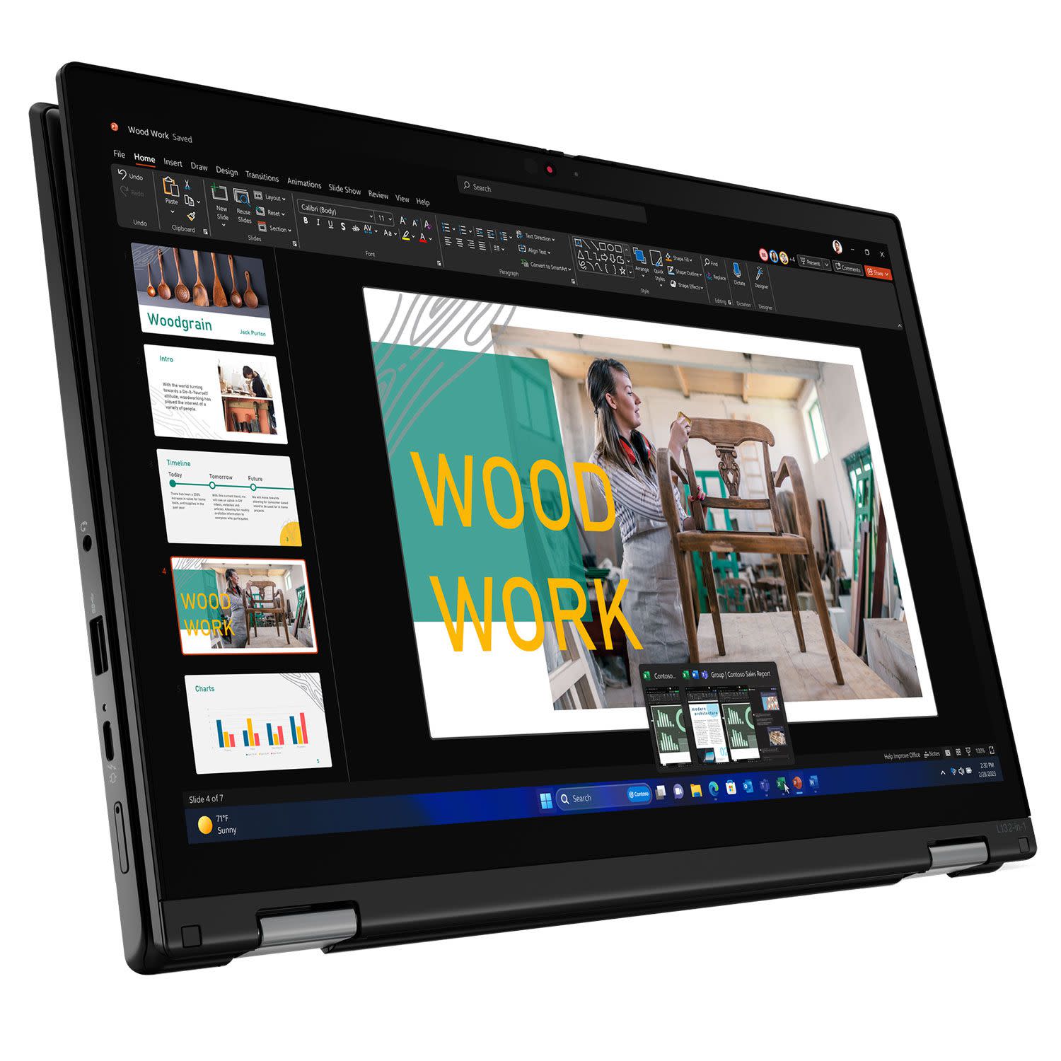 Εικόνα 6 του Lenovo ThinkPad L13 2 in 1 Laptop 13.3" WUXGA (Core Ultra 5 125U/16 GB/512 GB/Intel Arc Graphics/Windows 11 Pro)