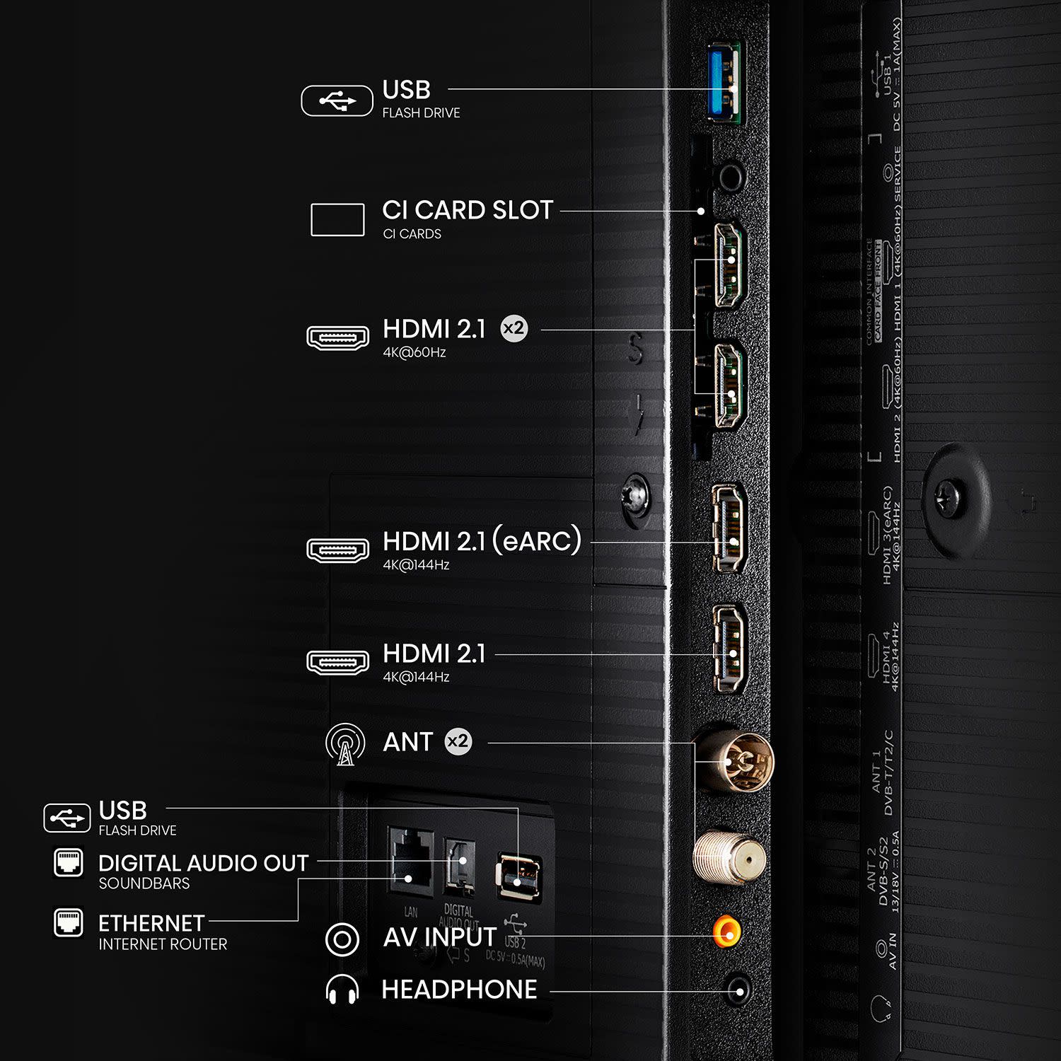 Εικόνα 4 του Hisense 4K Mini-LED TV 65" 65U8NQ