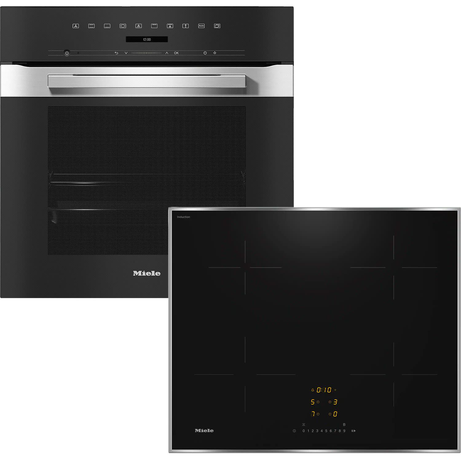 Εικόνα 1 του Miele H 7260 B + KM 7361 FR D Σετ εντοιχισμού