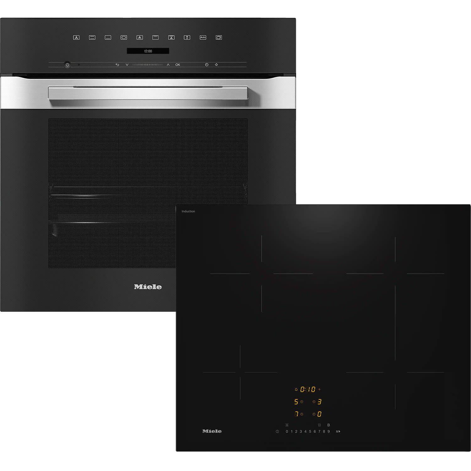 Εικόνα 1 του Miele H 7260 B + KM 7361 FL Σετ εντοιχισμού