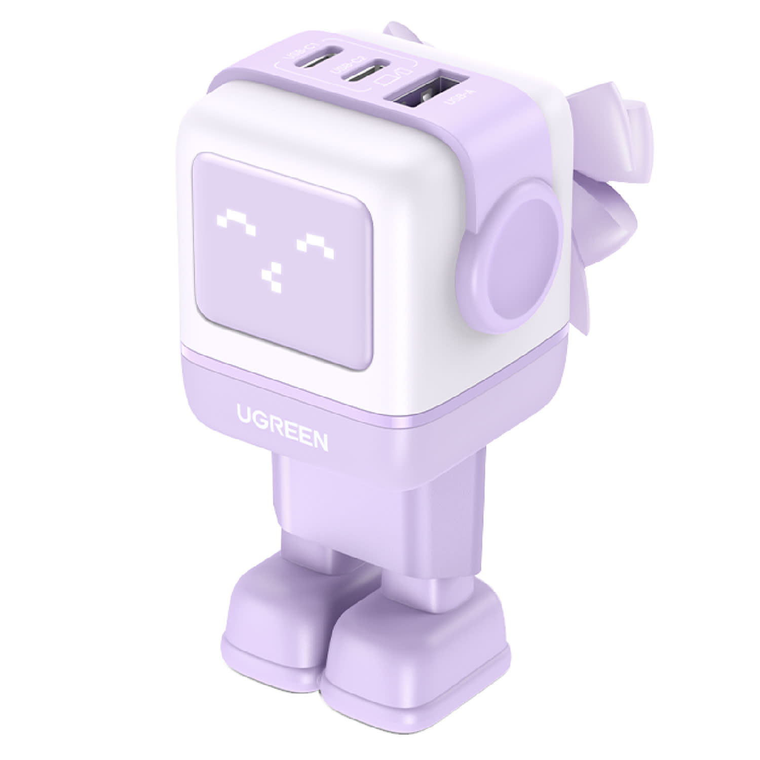 Εικόνα 1 του Ugreen Robot Φορτιστής GaN 65W Μωβ