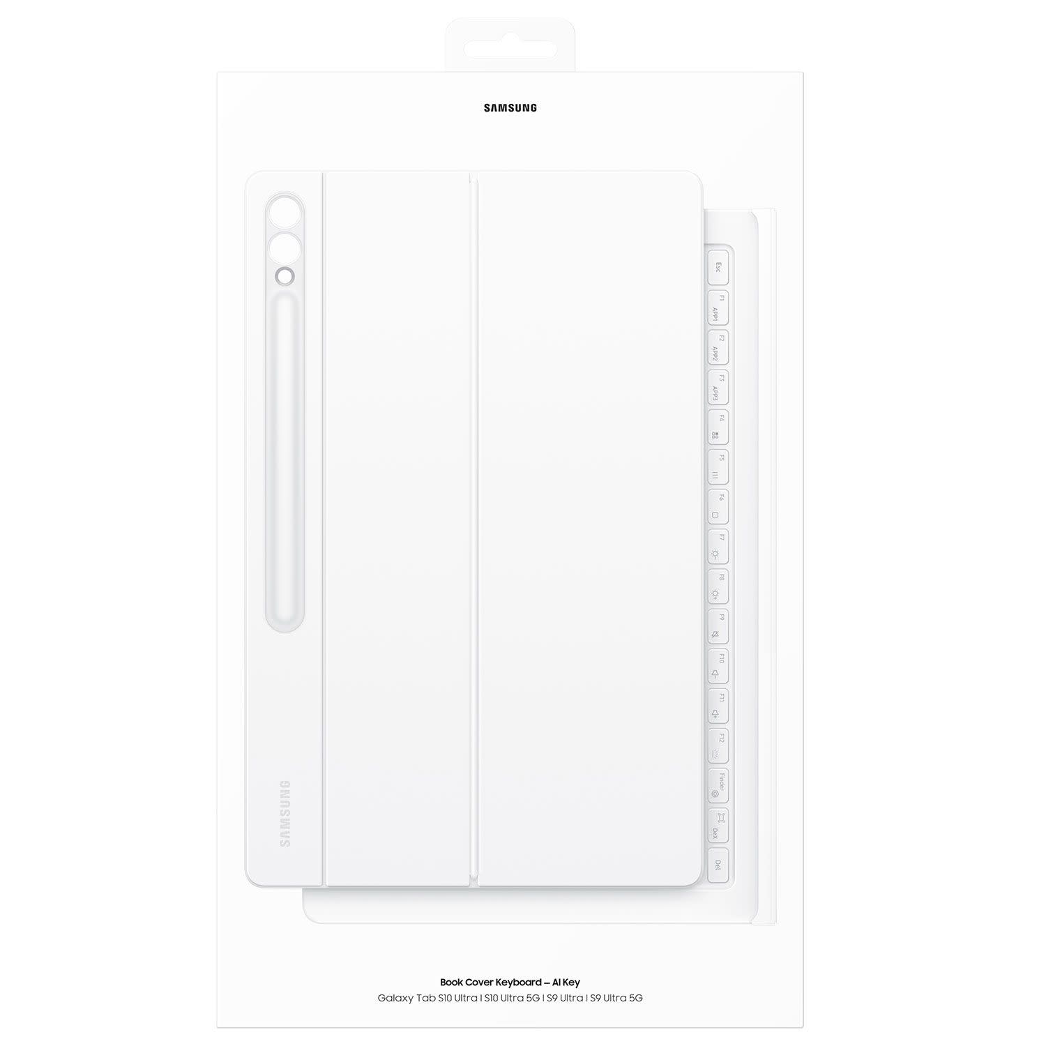 Εικόνα 11 του Samsung Book Cover Keyboard Tab S10 Ultra/S9 Ultra White