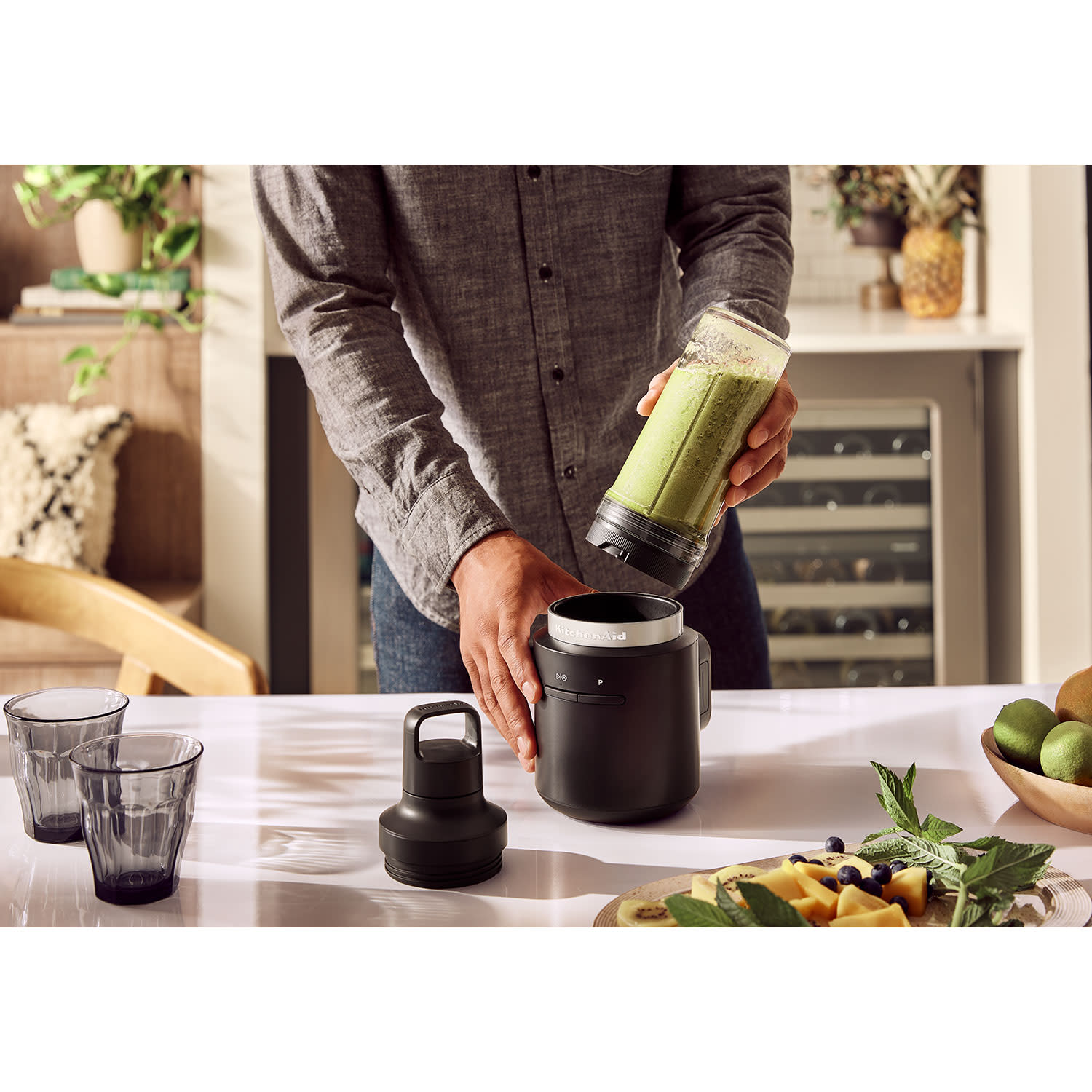 Κάνε κλικ για να δεις την εικόνα 6 του KitchenAid Μπλέντερ 5KSBR256BM Cordless Με Μπαταρία