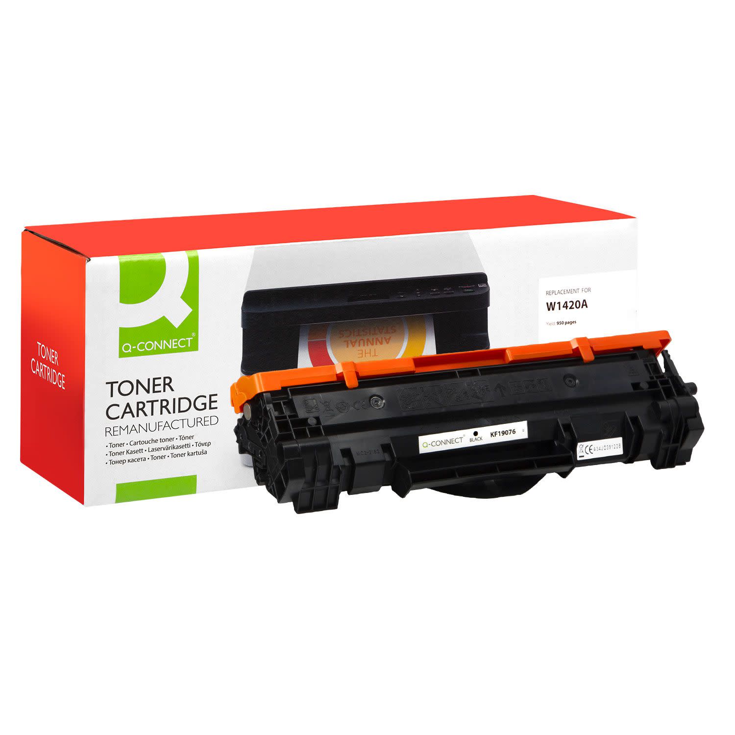 Εικόνα 1 του Toner Q-Connect 142A / W1420A Black