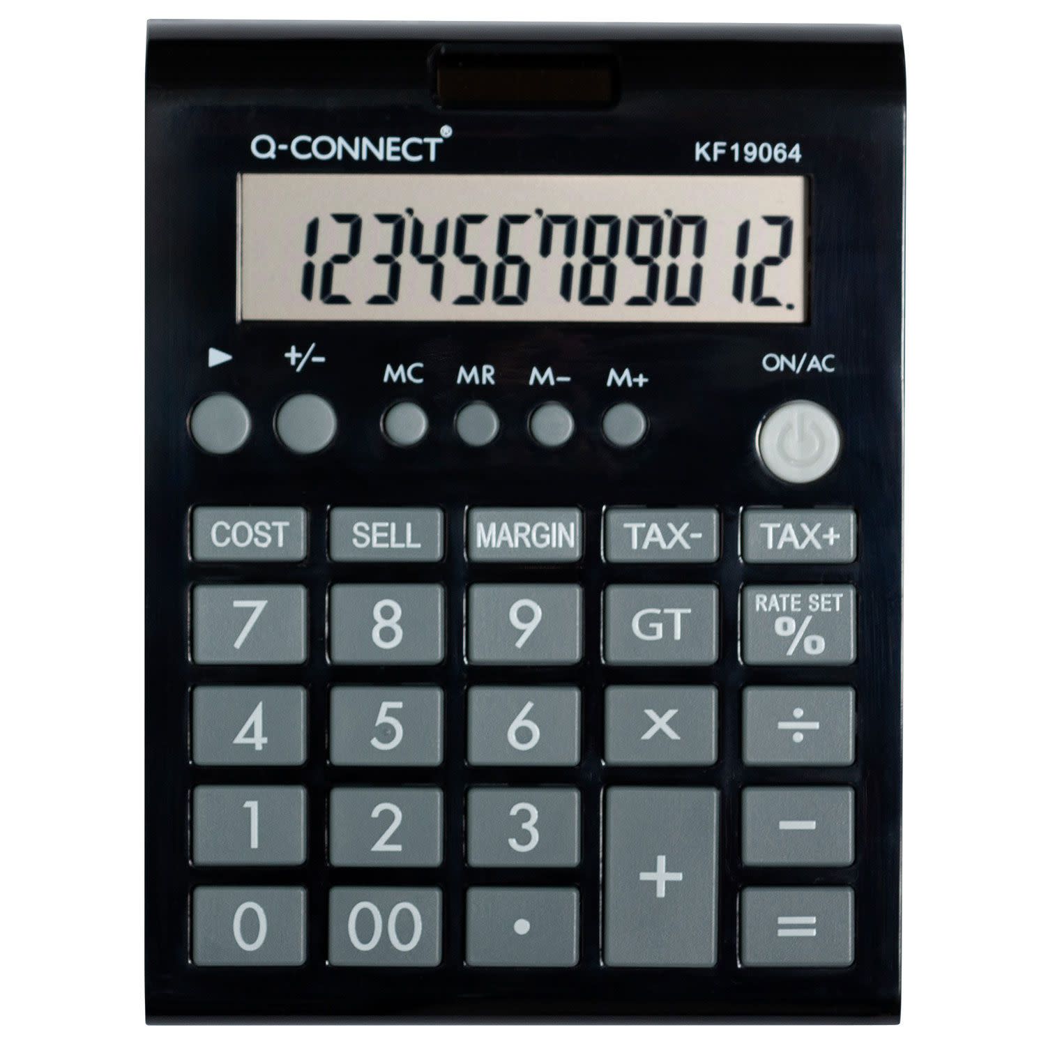 Q-Connect Αριθμομηχανή 12 Ψηφίων KF19064