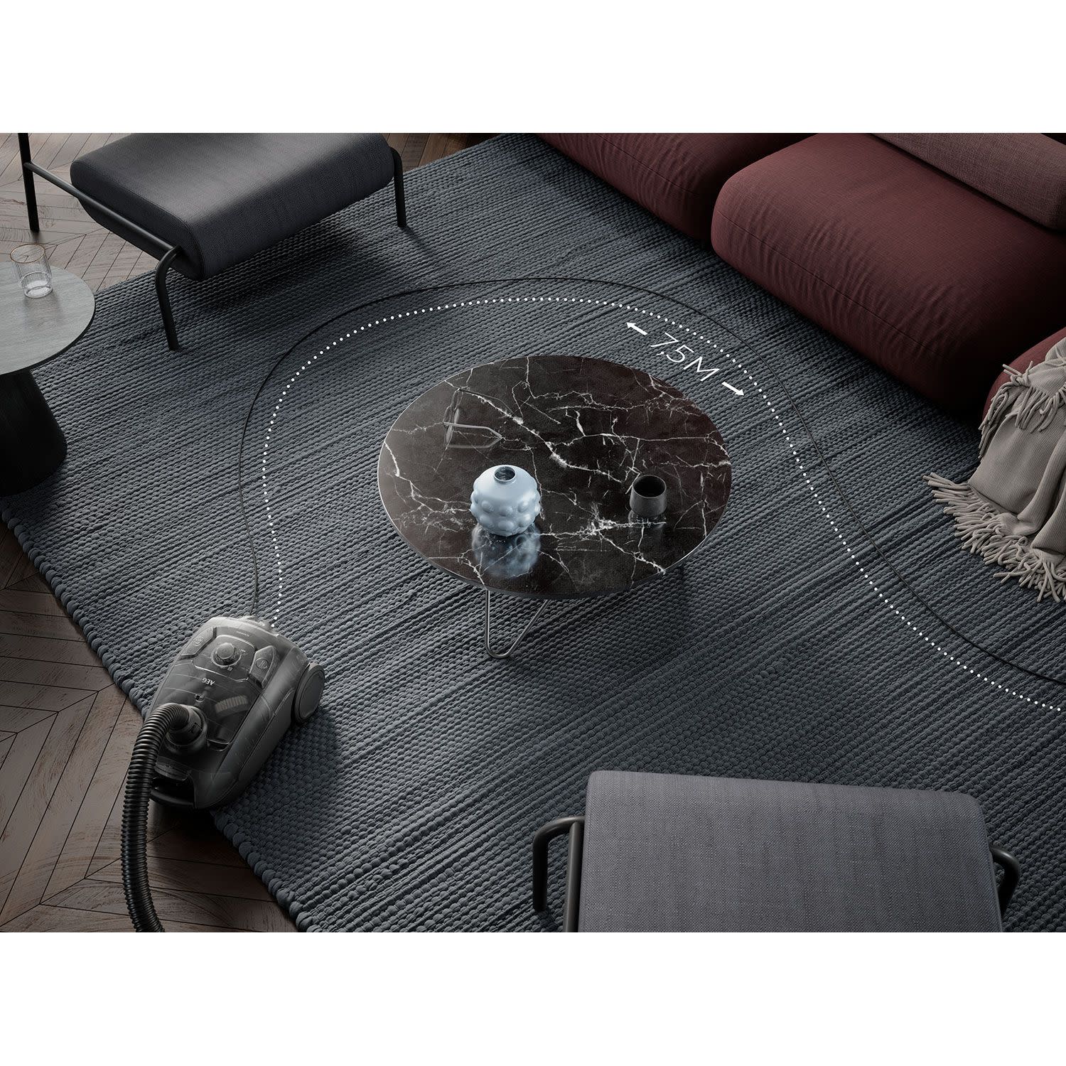 Εικόνα 8 του AEG Σκούπα Με Σακούλα AB31C1GG Clean 3000