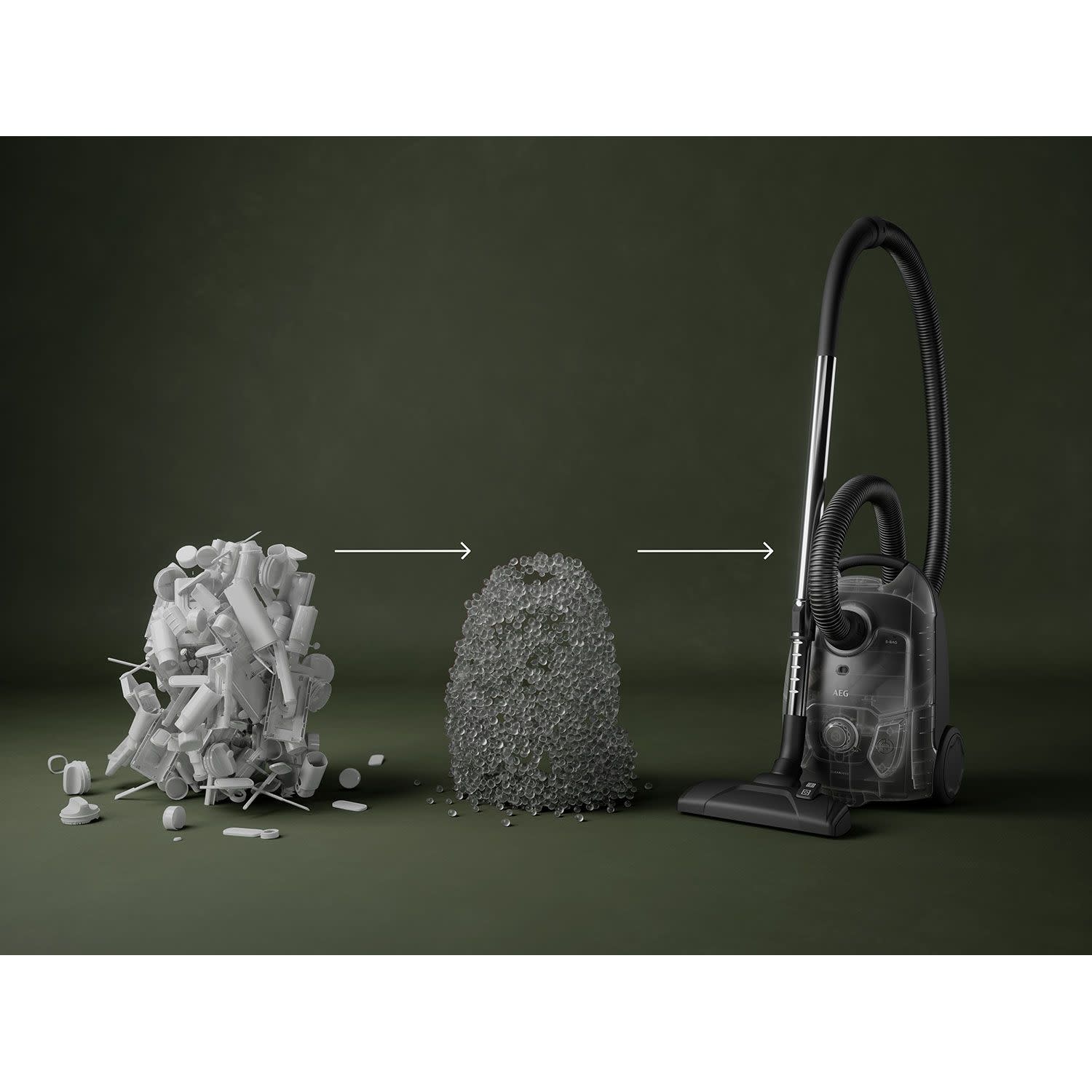 Εικόνα 10 του AEG Σκούπα Με Σακούλα AB31C1GG Clean 3000
