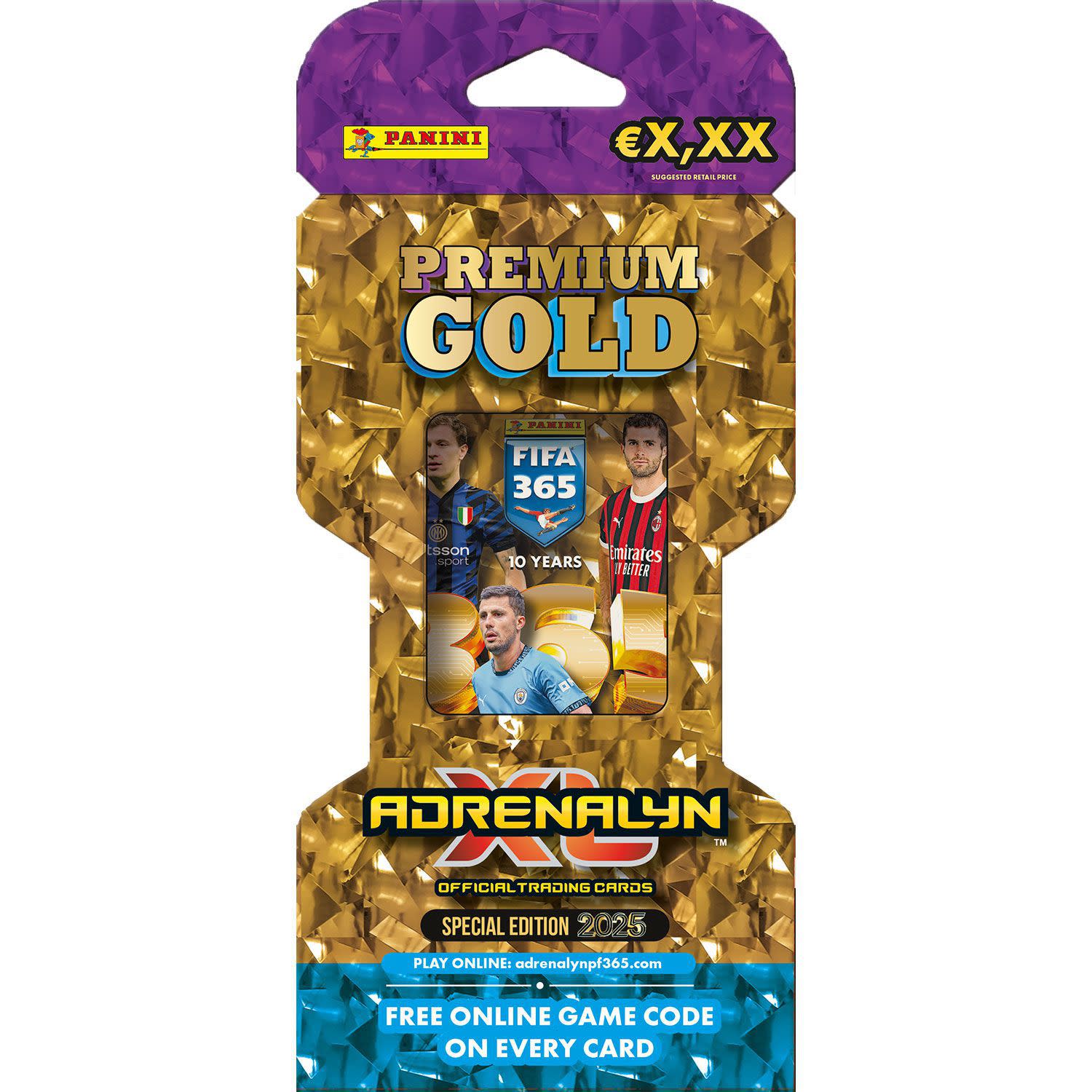 Κάνε κλικ για να δεις την εικόνα 1 του Fifa 365 2025 Adrenalyn Premium Gold Blister Panini
