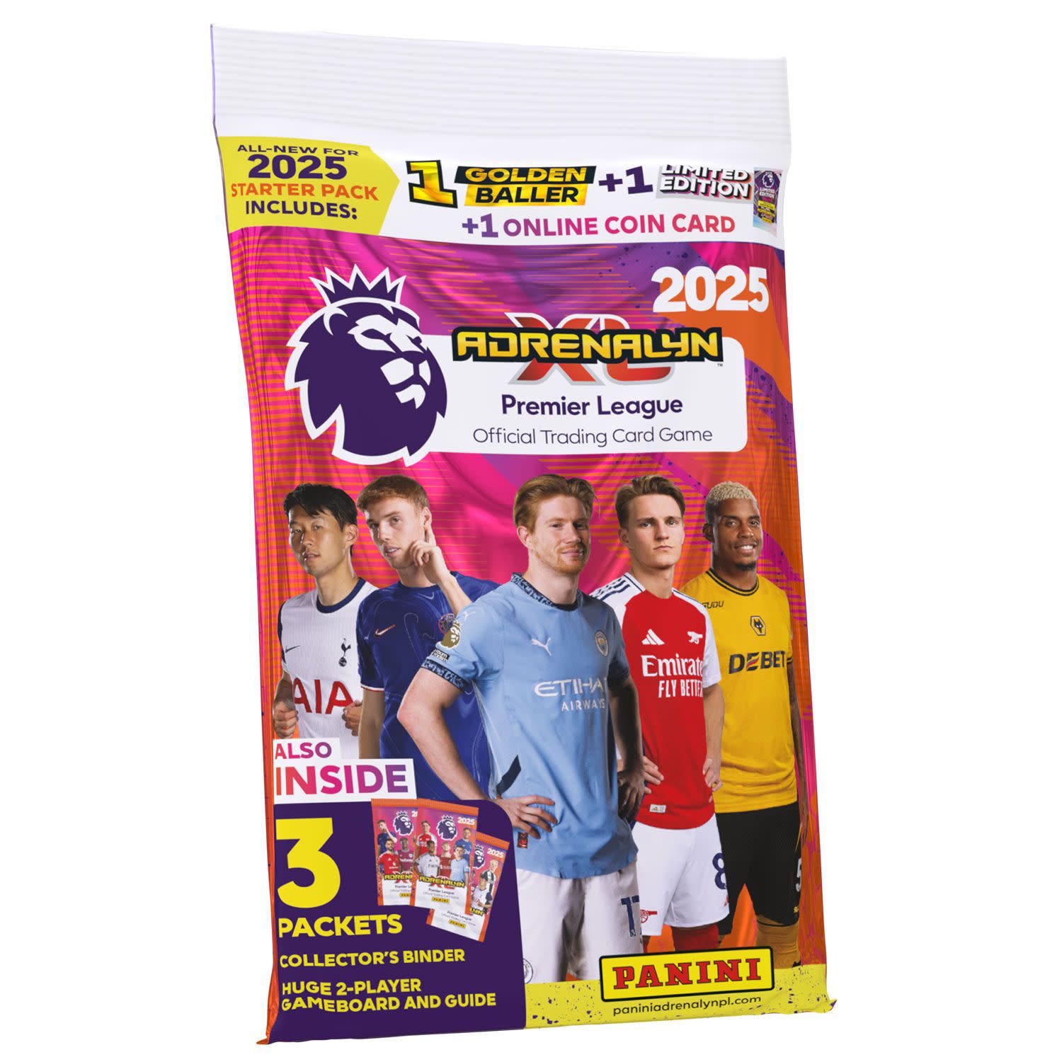 Premier League 2025 Adrenalyn Mega Starter Pack Panini