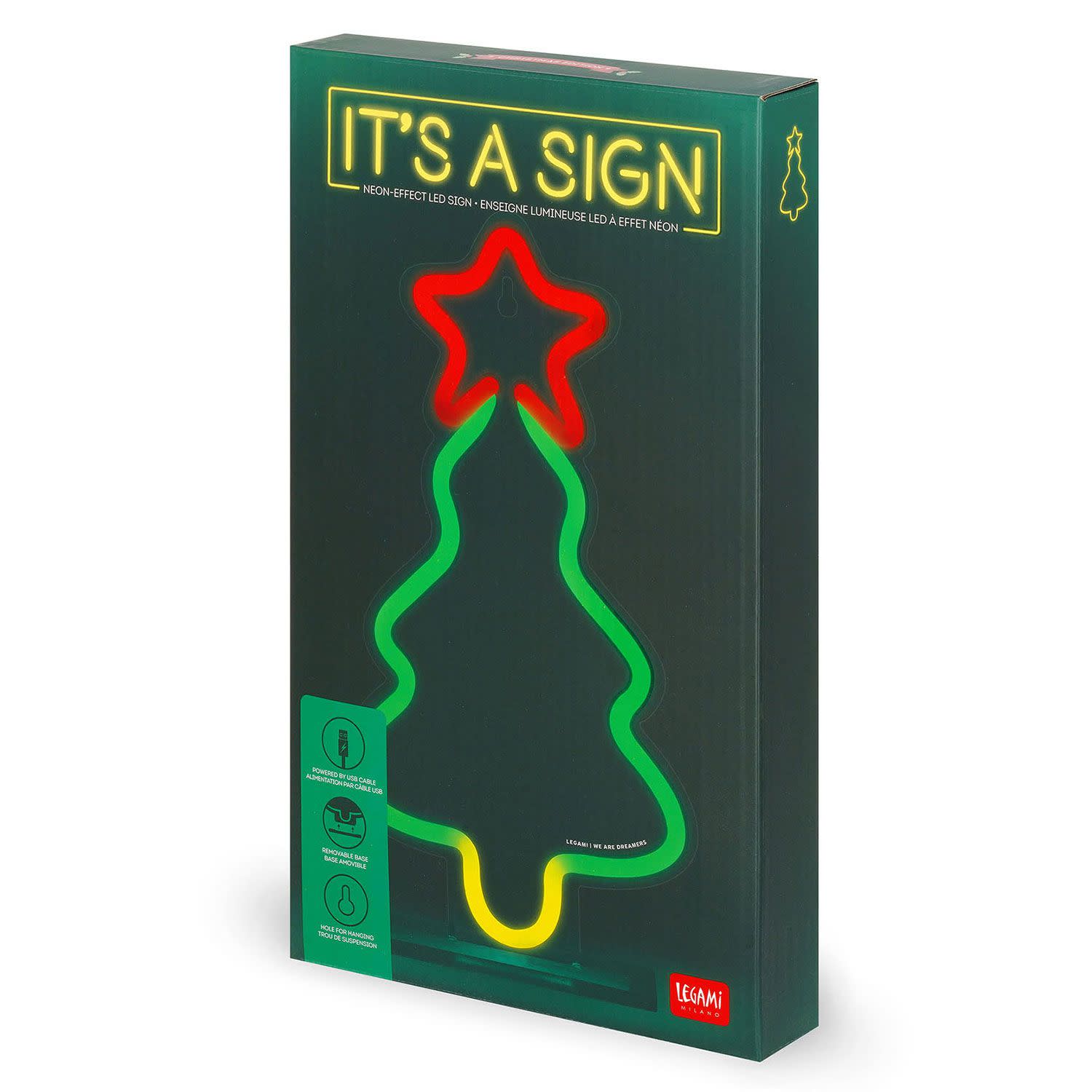 Εικόνα 3 του Legami Φωτιστικό Neon Xmas Tree