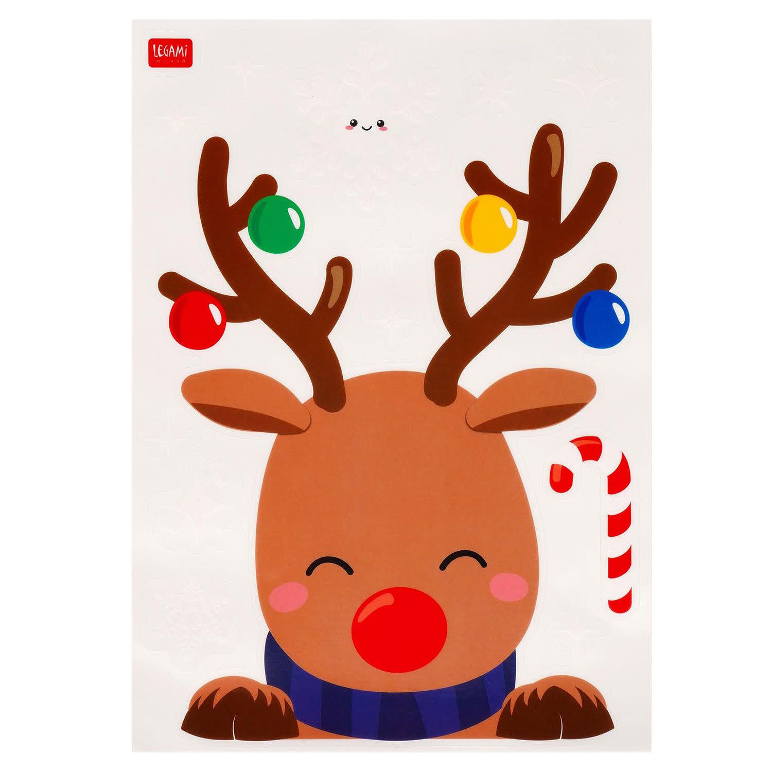 Εικόνα 6 του Legami Αυτοκόλλητα Παραθύρου Christmas 70τεμ.