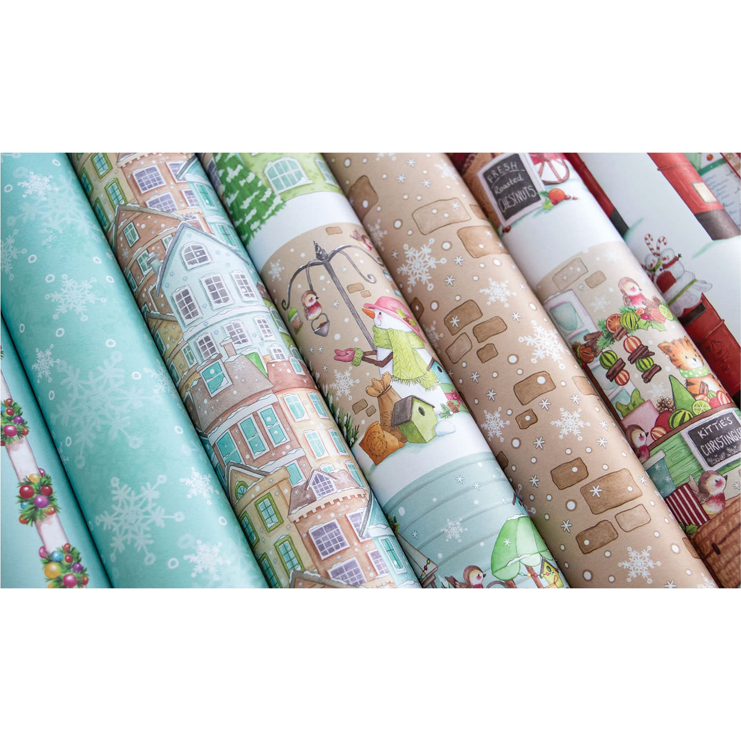 Εικόνα 5 του Craft Consortium Μπλοκ με Χριστουγεννιάτικα Μοτίβα 'Christmas Market' 30 Φύλλα