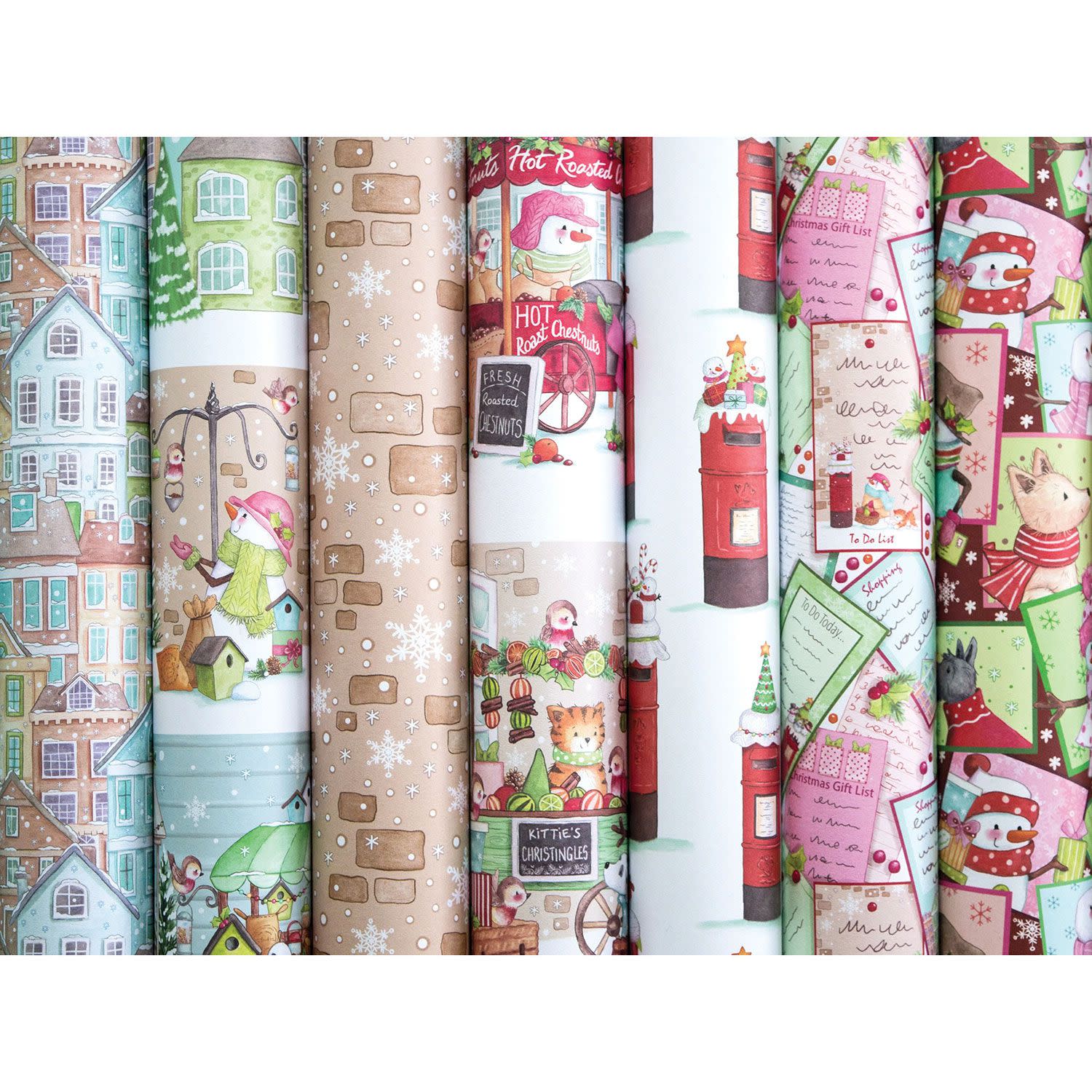 Εικόνα 3 του Craft Consortium Μπλοκ με Χριστουγεννιάτικα Μοτίβα Christmas Market 40 Φύλλα