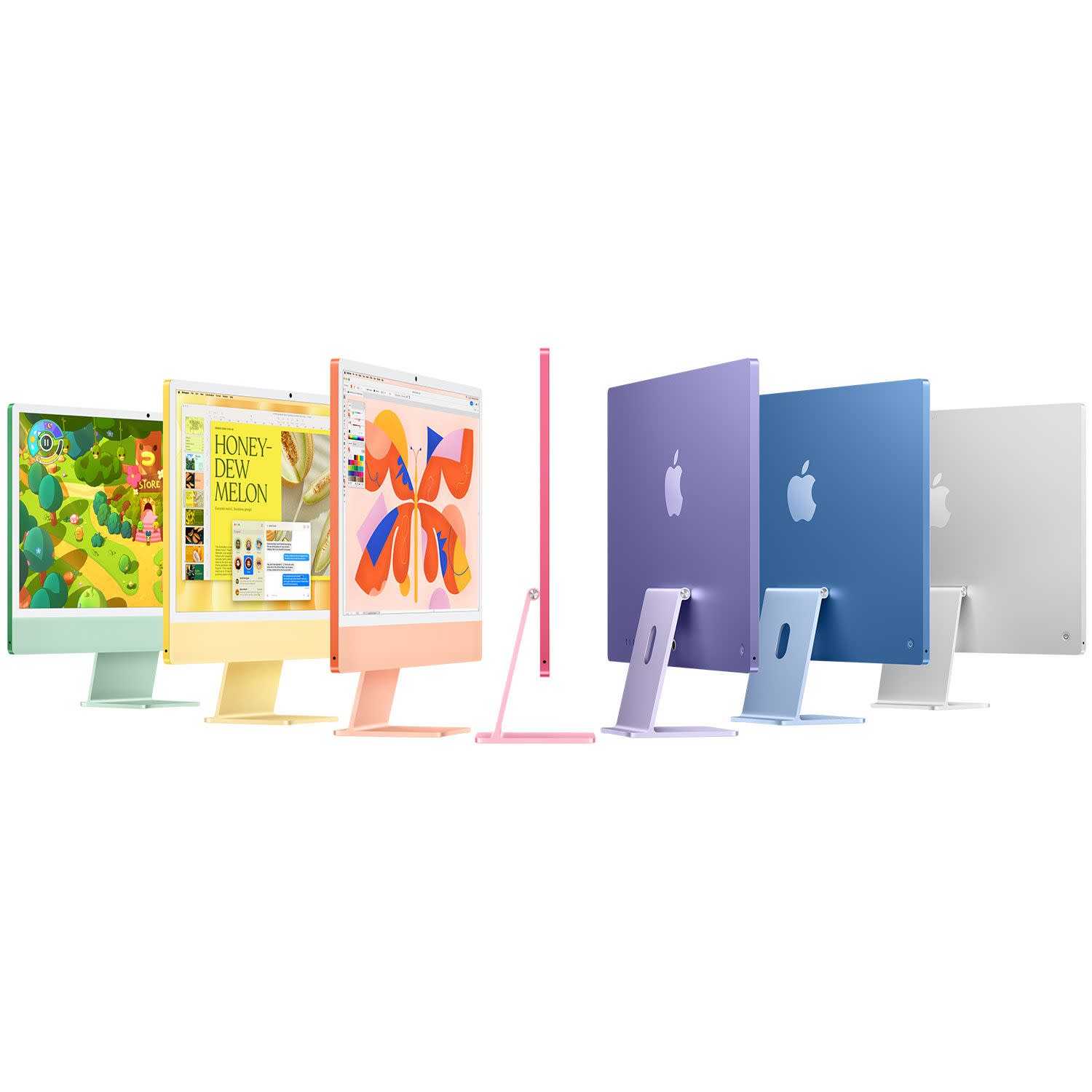 Κάνε κλικ για να δεις την εικόνα 3 του Apple iMac 24" M4 Yellow Retina 4.5K (Apple M4 / 16 GB / 256 GB / 8-core GPU)