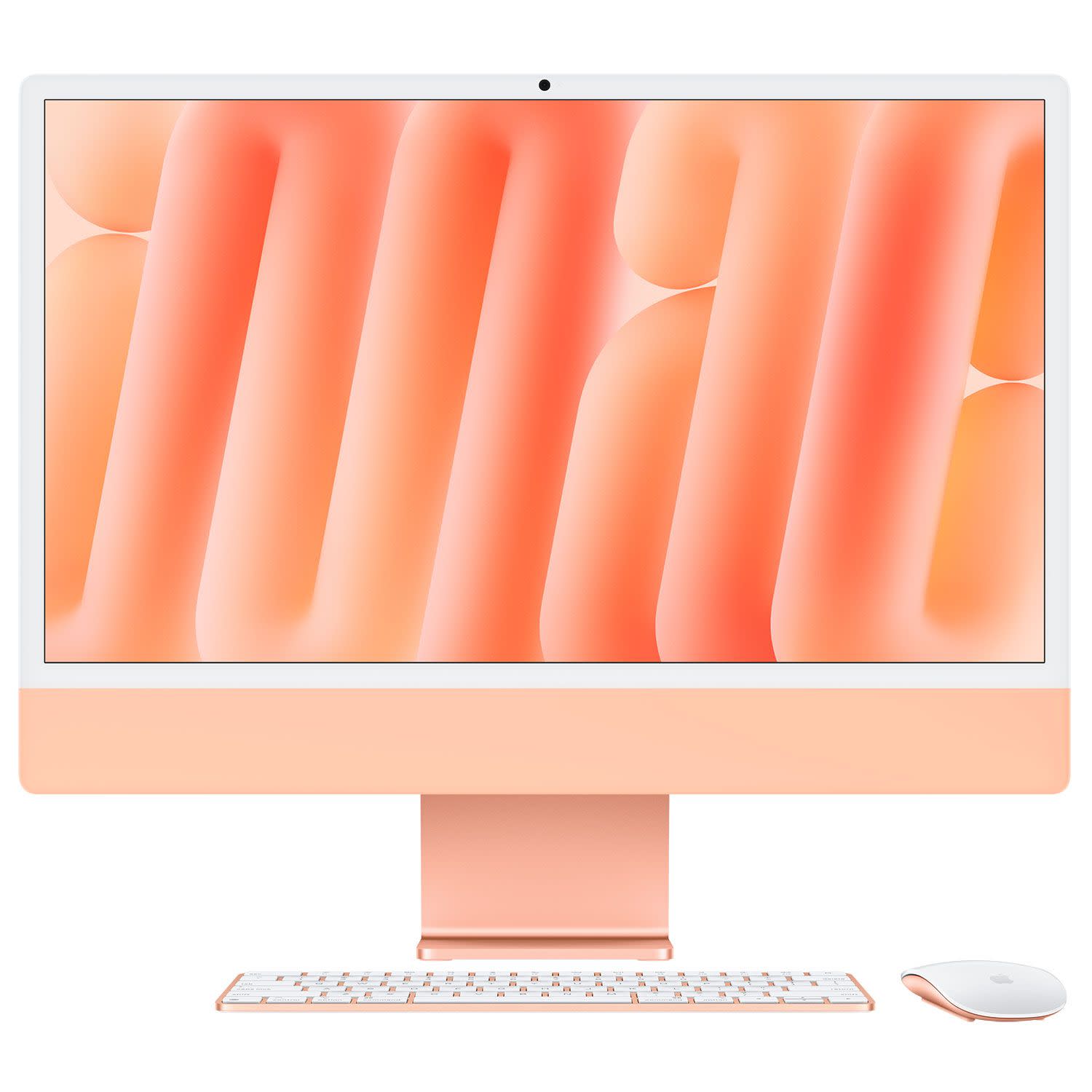 Κάνε κλικ για να δεις την εικόνα 1 του Apple iMac 24" M4 Orange Retina 4.5K (Apple M4 / 16 GB / 256 GB / 8-core GPU)